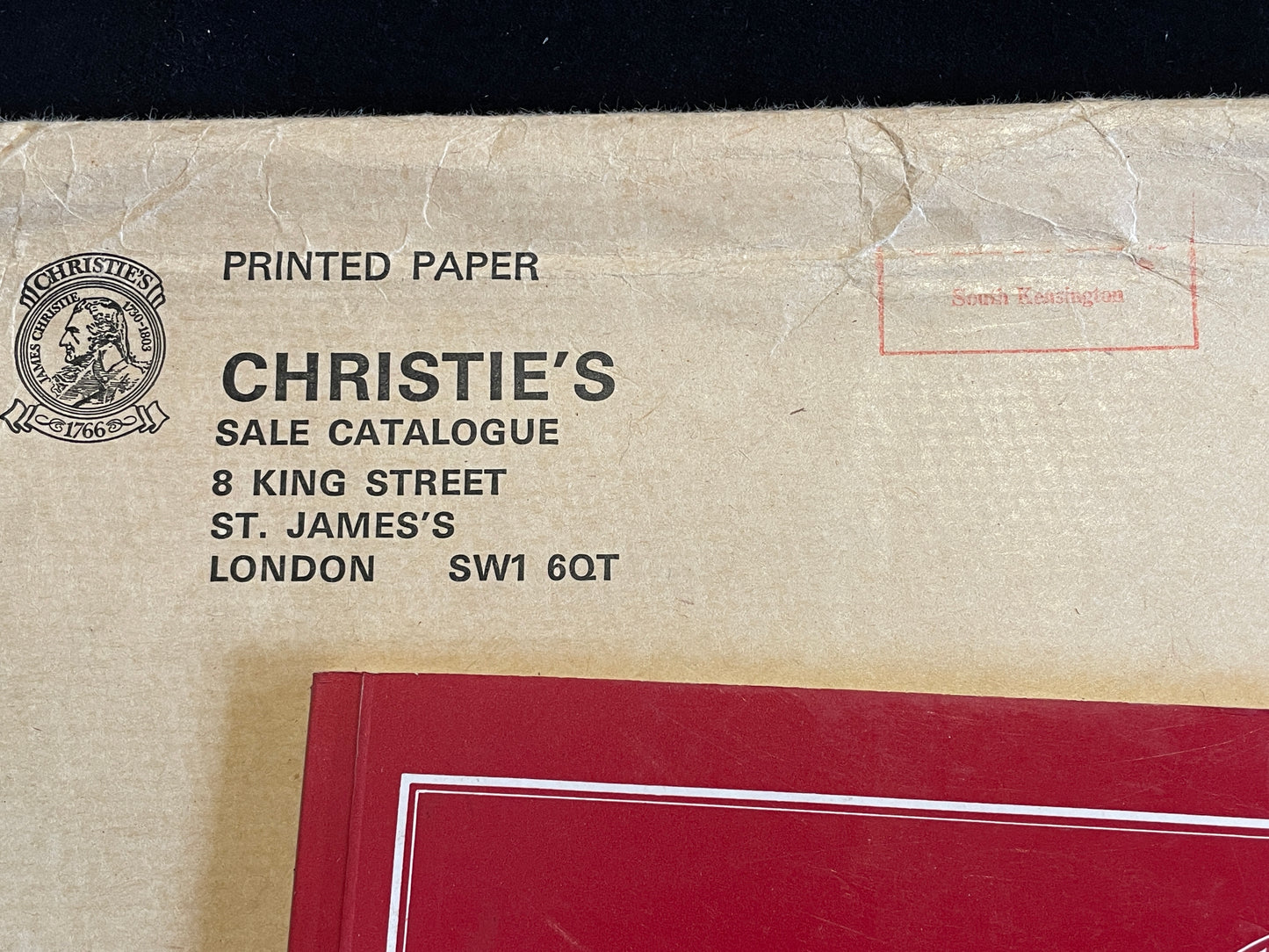 Two Christie's automobile auction admission catalogues 1981 and 83