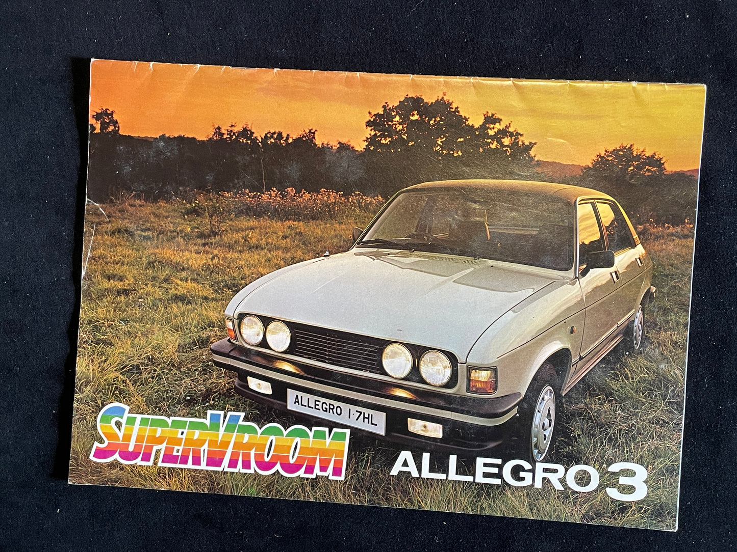 Original Austin Morris Allegro 3 brochure and price list 1979