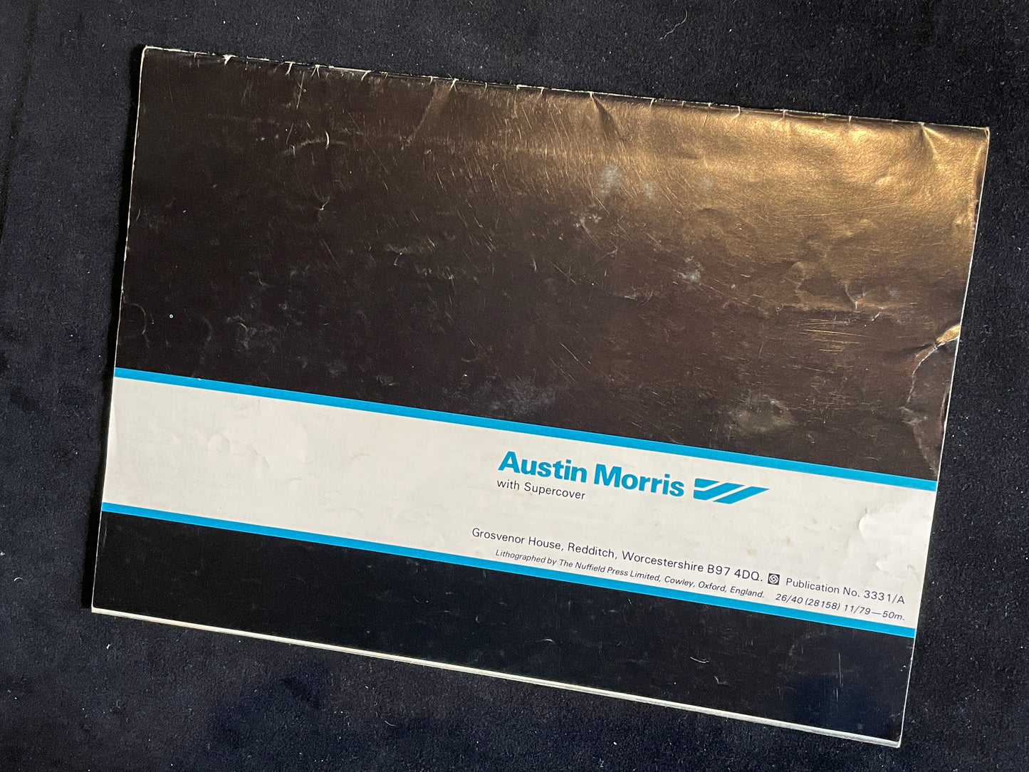 Original Austin Morris Allegro 3 brochure and price list 1979