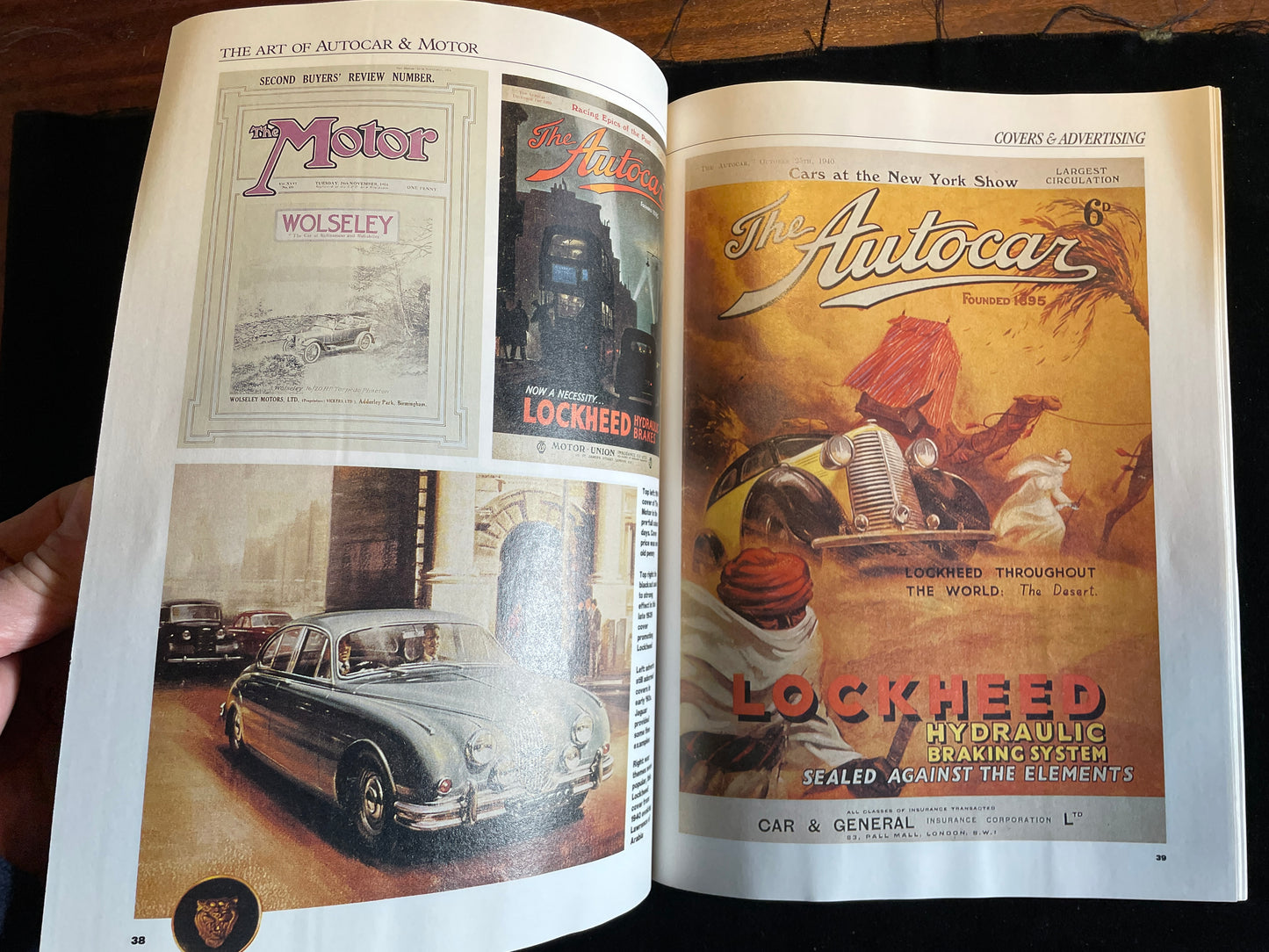 The Art of Autocar and motor magazine automotive art and illustration