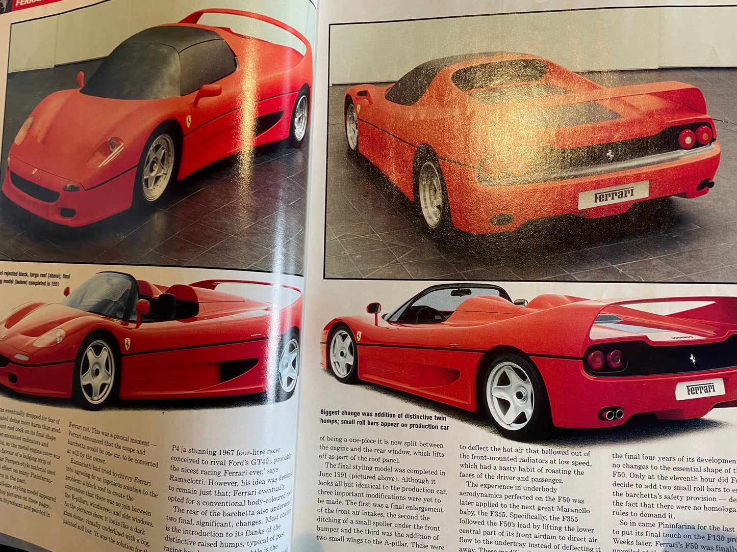 Three Hyper car brochures from Ferrari and McLaren