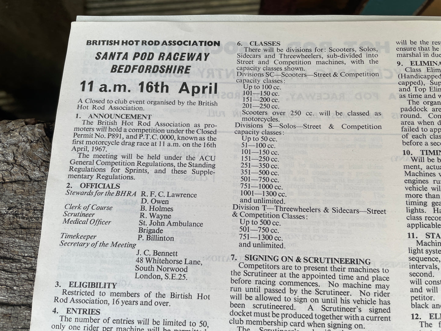 Batmobile special in 60's drag racing and Hot Rod magazine