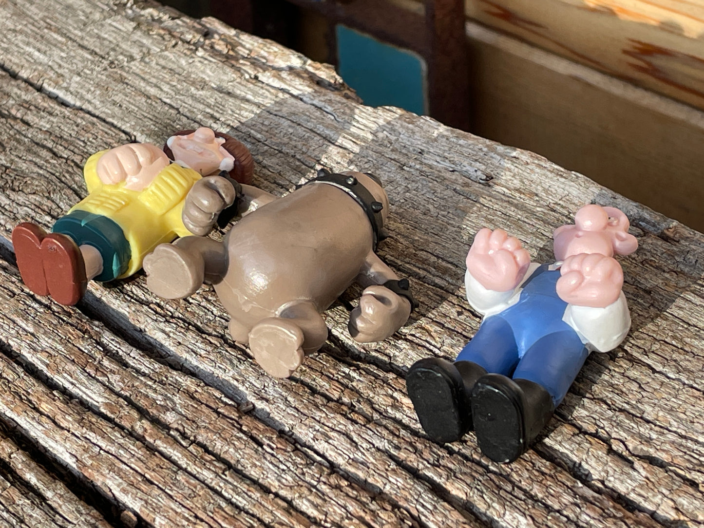 Wallace and Gromit A close Shave 90's character figures - Wallace 6.5cm
