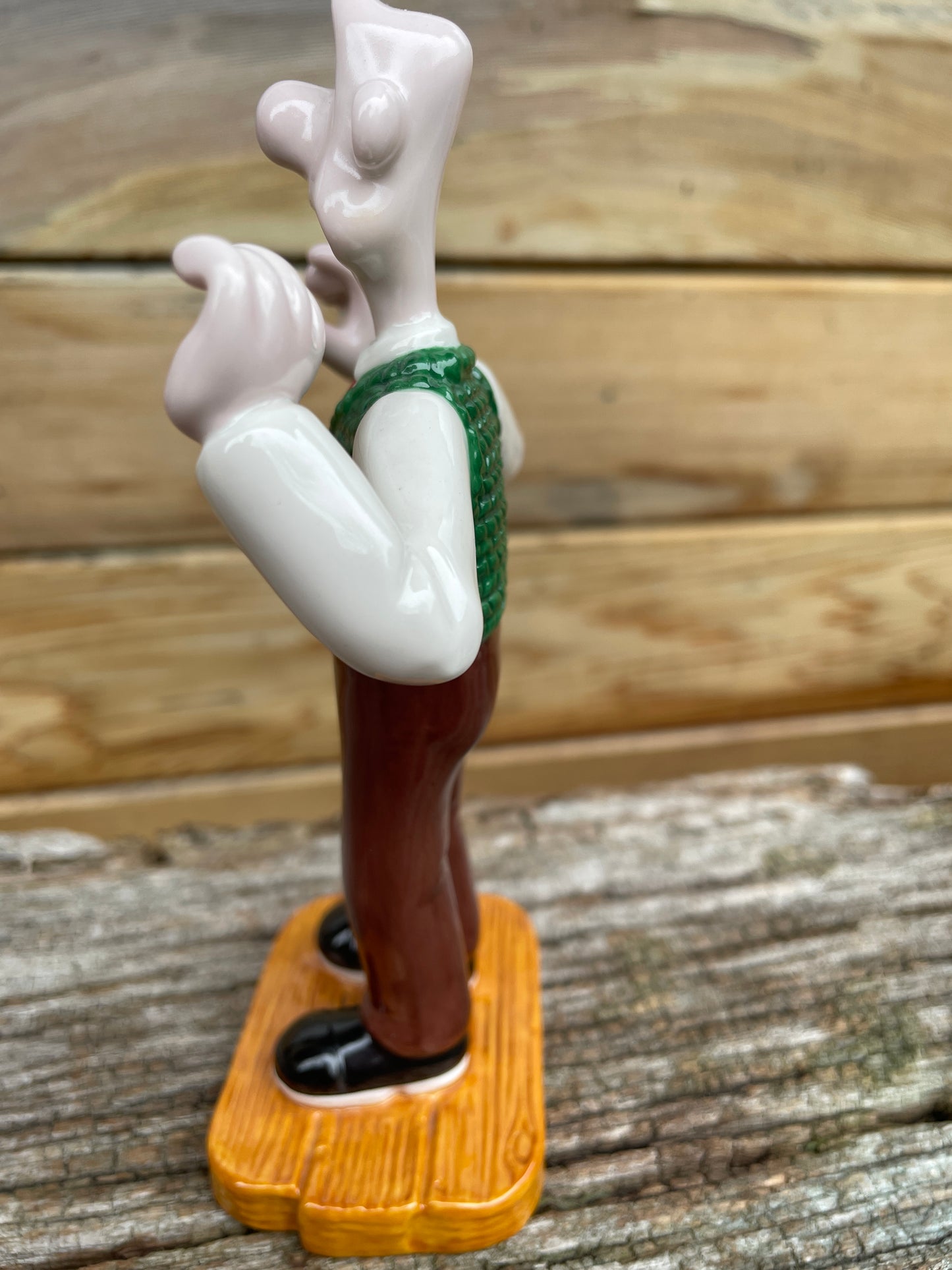 Wallace and Gromit First Edition - A Grand Day Out Wallace figurine by Coalport 14.5cm tall - 2003