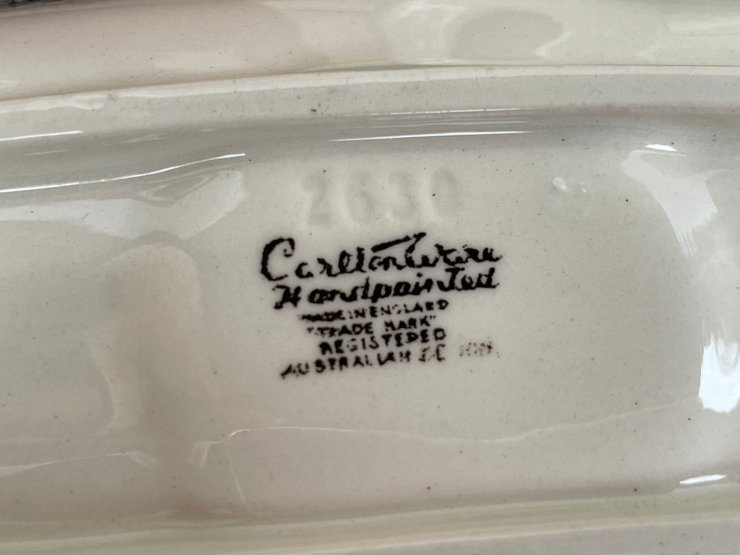 Vintage Carlton Ware hand painted novelty cruet set mid century ceramics model 2630