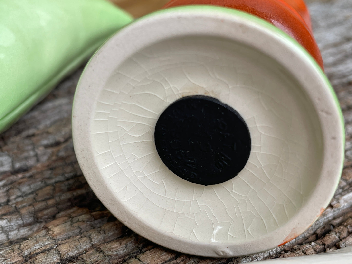 Vintage Carlton Ware hand painted novelty cruet set mid century ceramics model 2630