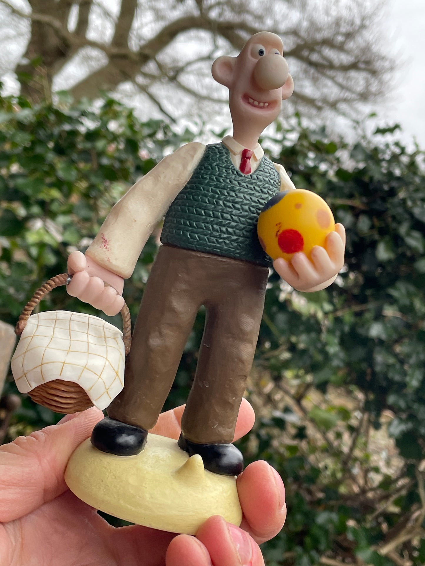 Wallace and Gromit limited edition Robert Harrop figurine from the first film A Grand Day Out