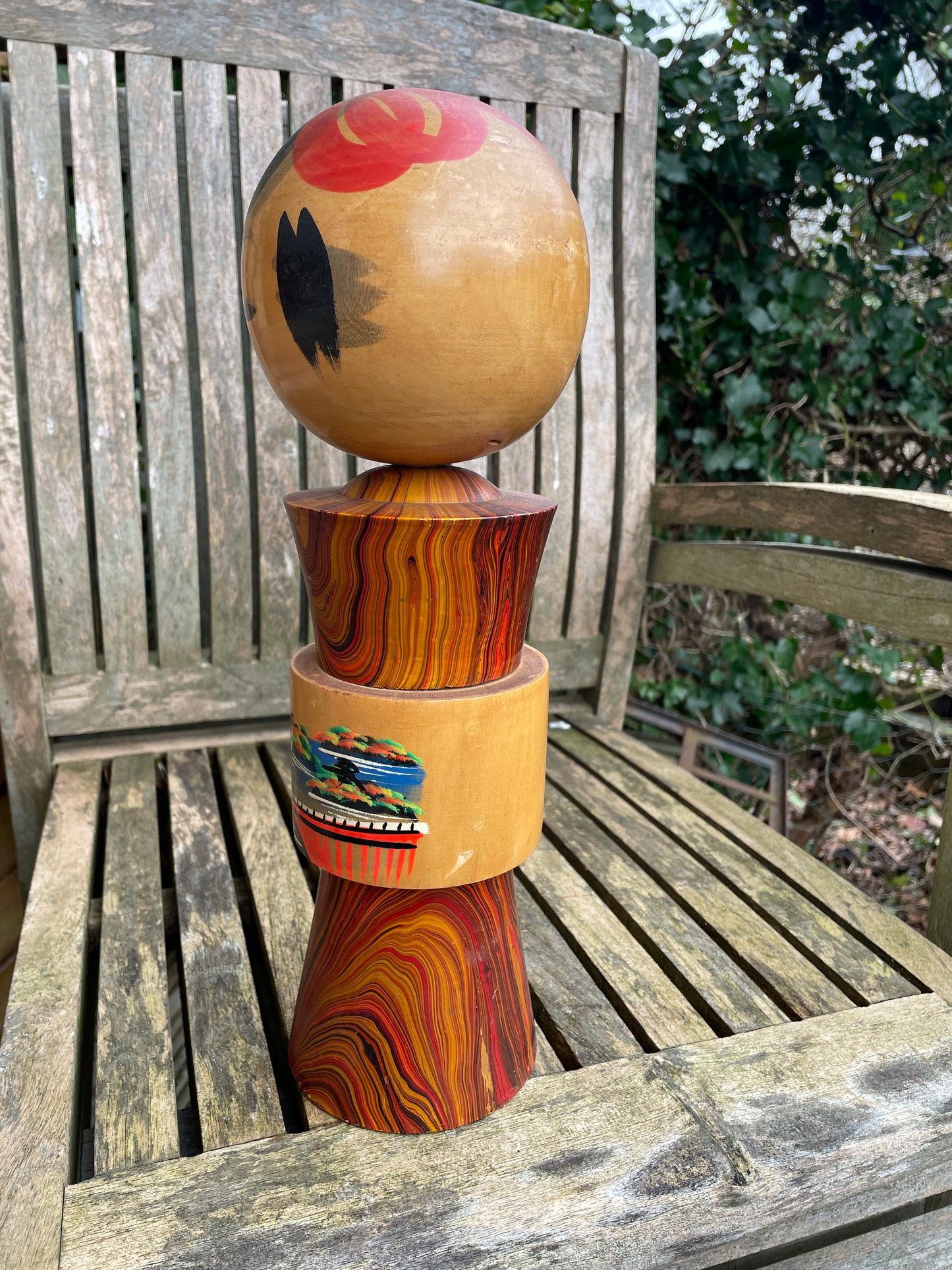 Original Kokeshi Doll measuring 36cm tall