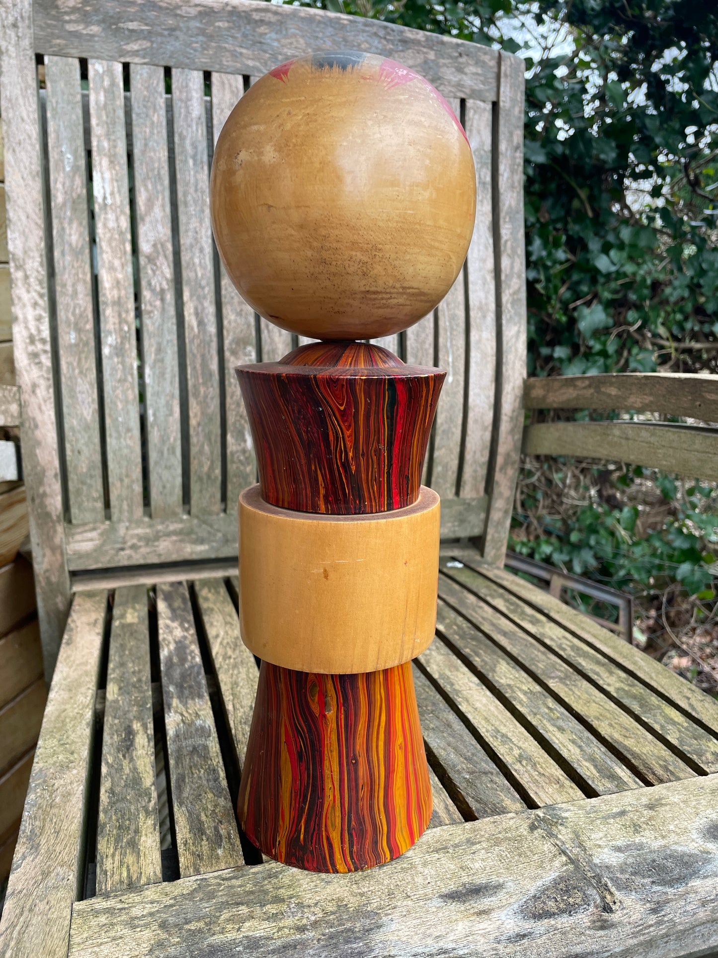 Original Kokeshi Doll measuring 36cm tall