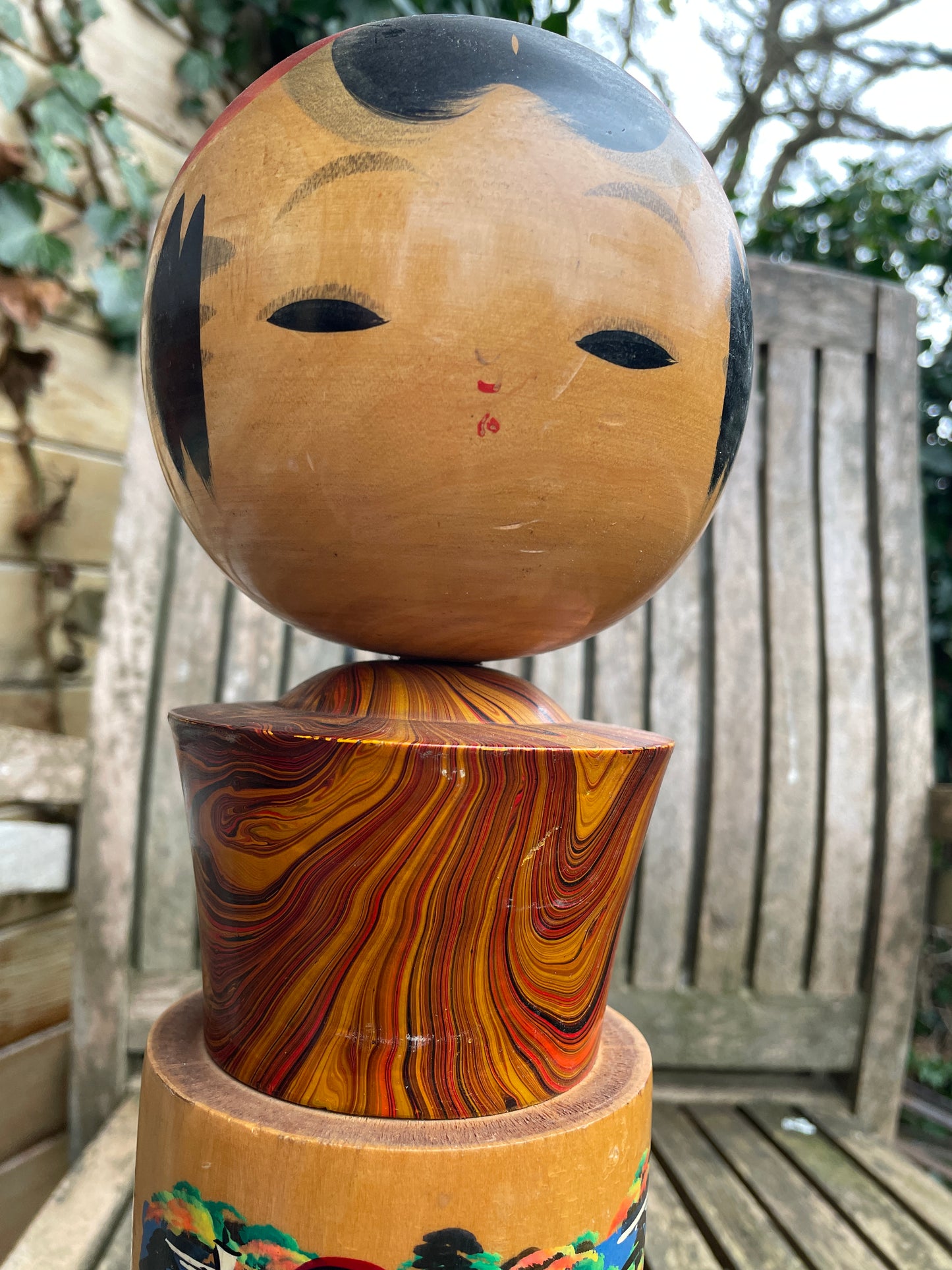 Original Kokeshi Doll measuring 36cm tall