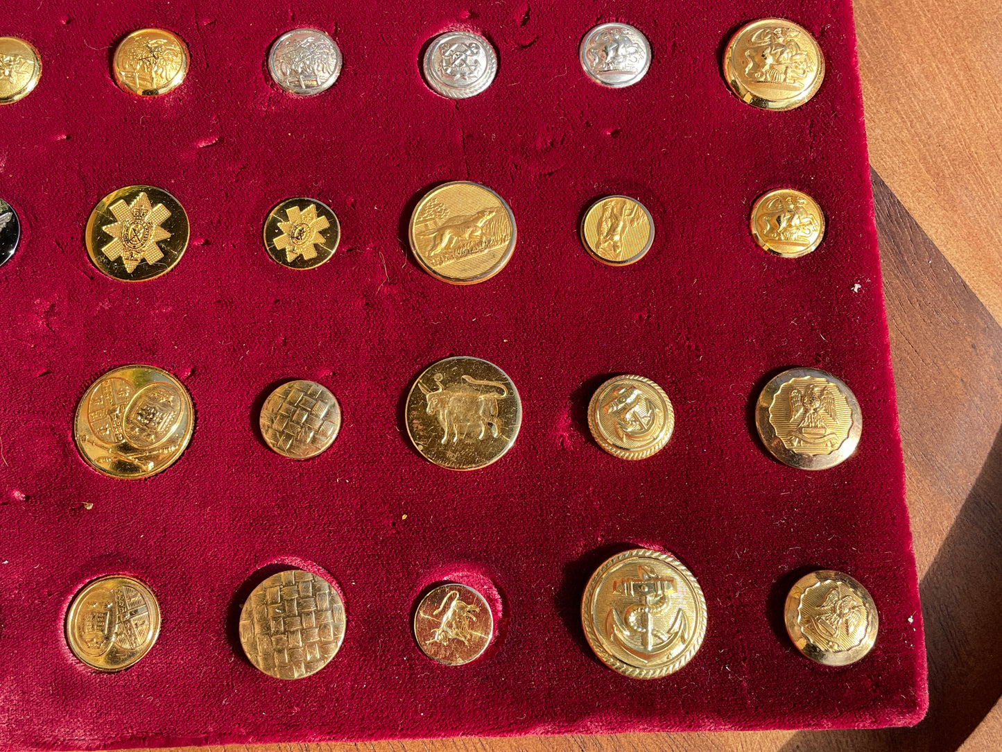 Military buttons and others- Army , civil , Royal Household ,Royal Navy, Scots Guards, RAF