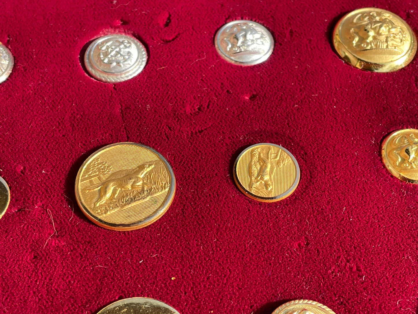 Military buttons and others- Army , civil , Royal Household ,Royal Navy, Scots Guards, RAF