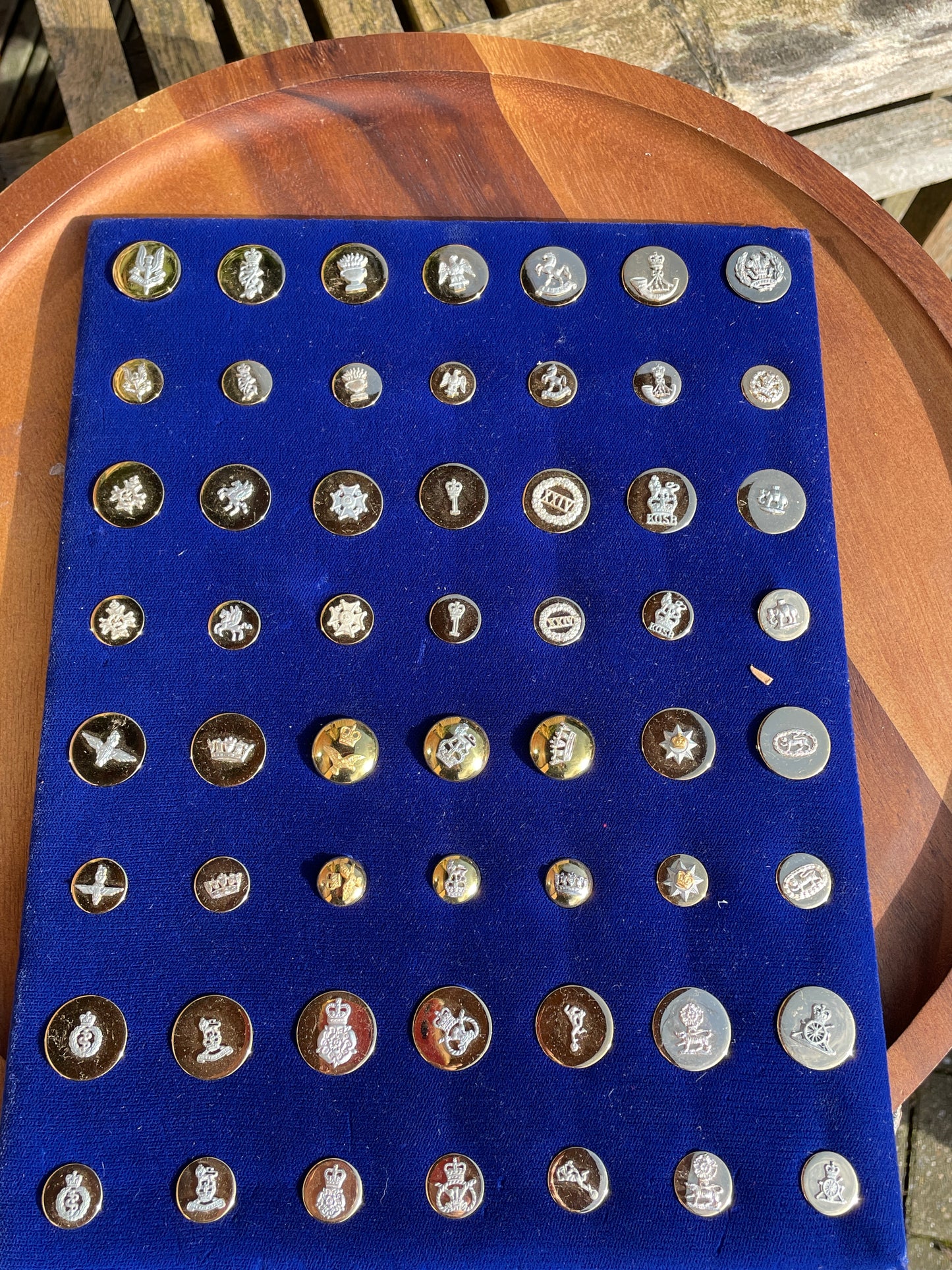 Military buttons - Army , civil , Royal Household ,Royal Navy, Scots Guards, RAF and more