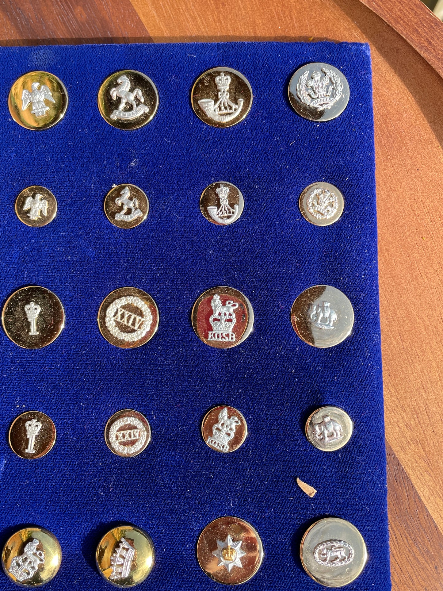 Military buttons - Army , civil , Royal Household ,Royal Navy, Scots Guards, RAF and more