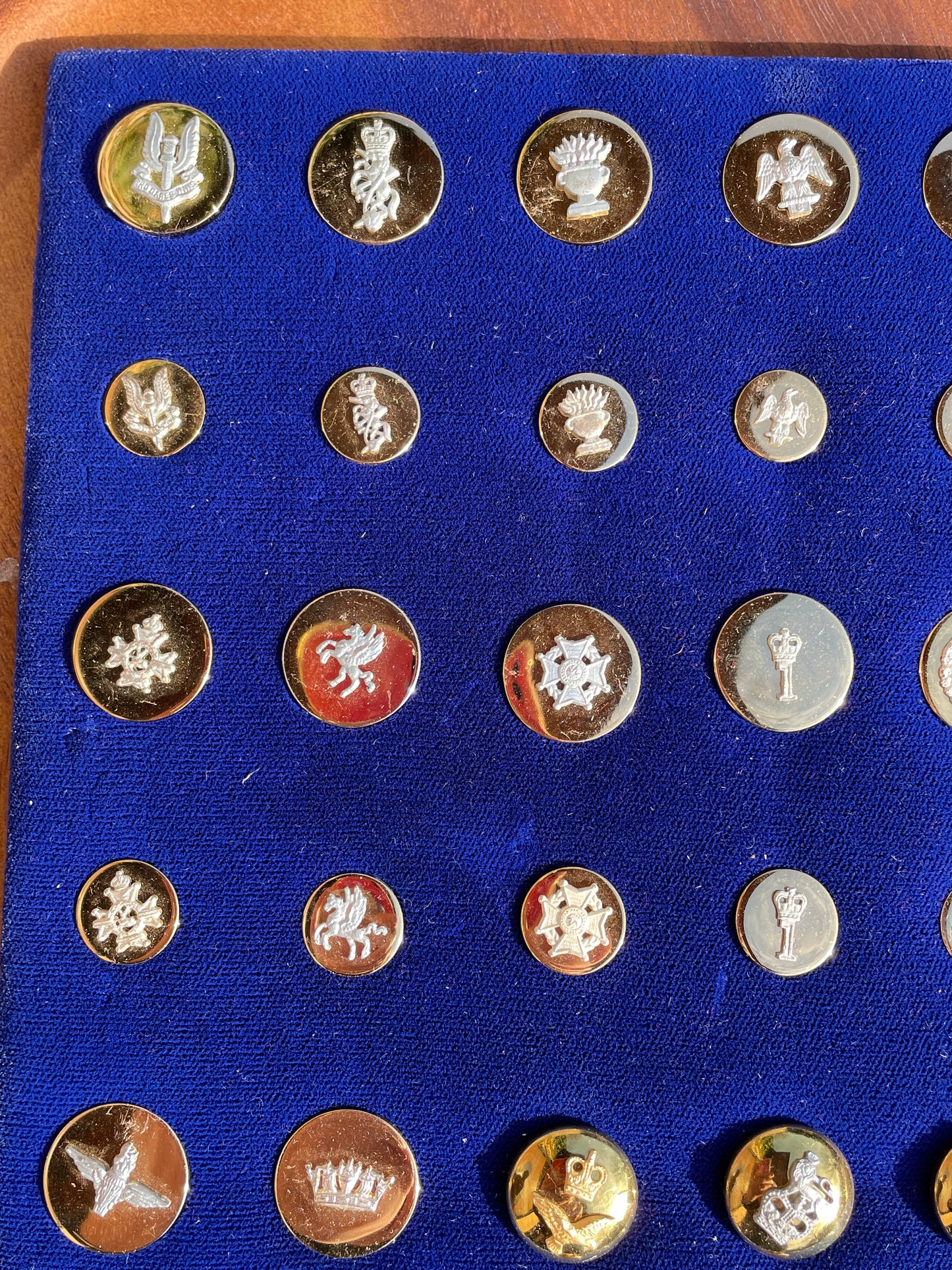 Military buttons - Army , civil , Royal Household ,Royal Navy, Scots Guards, RAF and more
