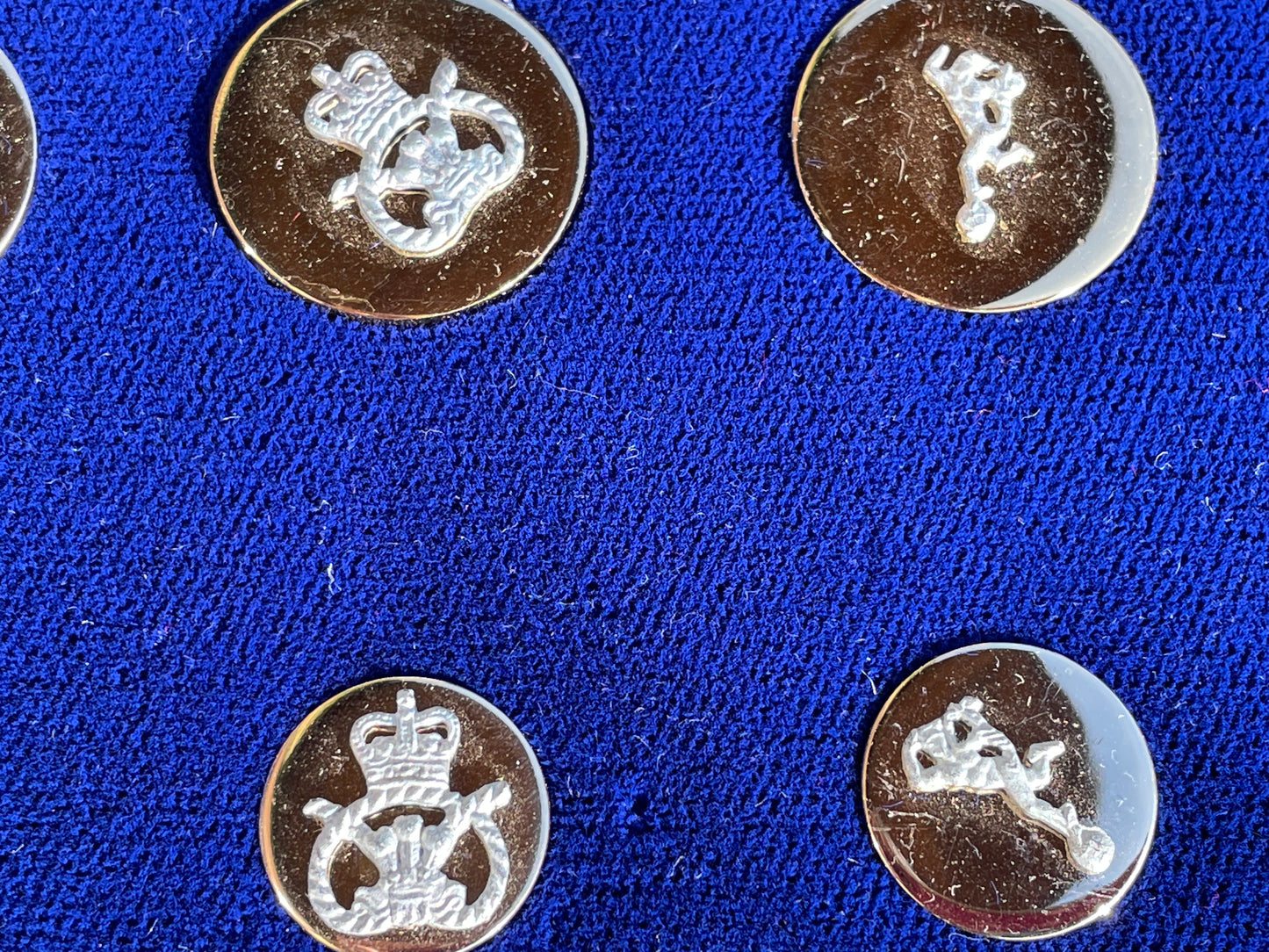 Military buttons - Army , civil , Royal Household ,Royal Navy, Scots Guards, RAF and more