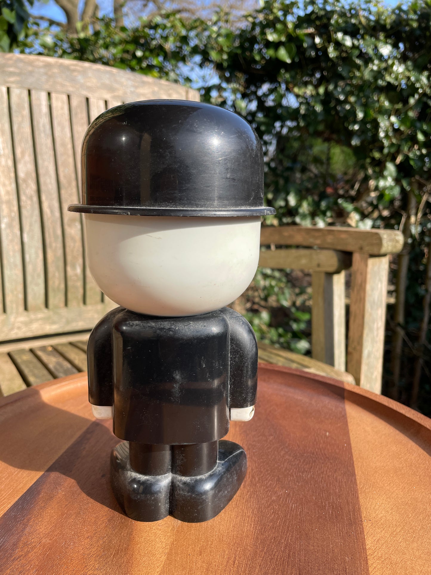 Mid Century Vintage 70's Homepride Fred sugar shaker or sifter 23cm Tall