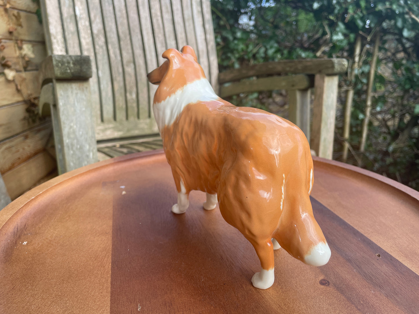 Vintage Rough Collie Beswick porcelain figurine - Champion Lochinvar of Lady Park