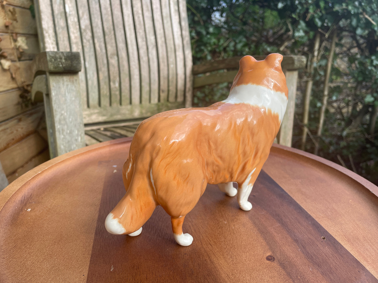 Vintage Rough Collie Beswick porcelain figurine - Champion Lochinvar of Lady Park