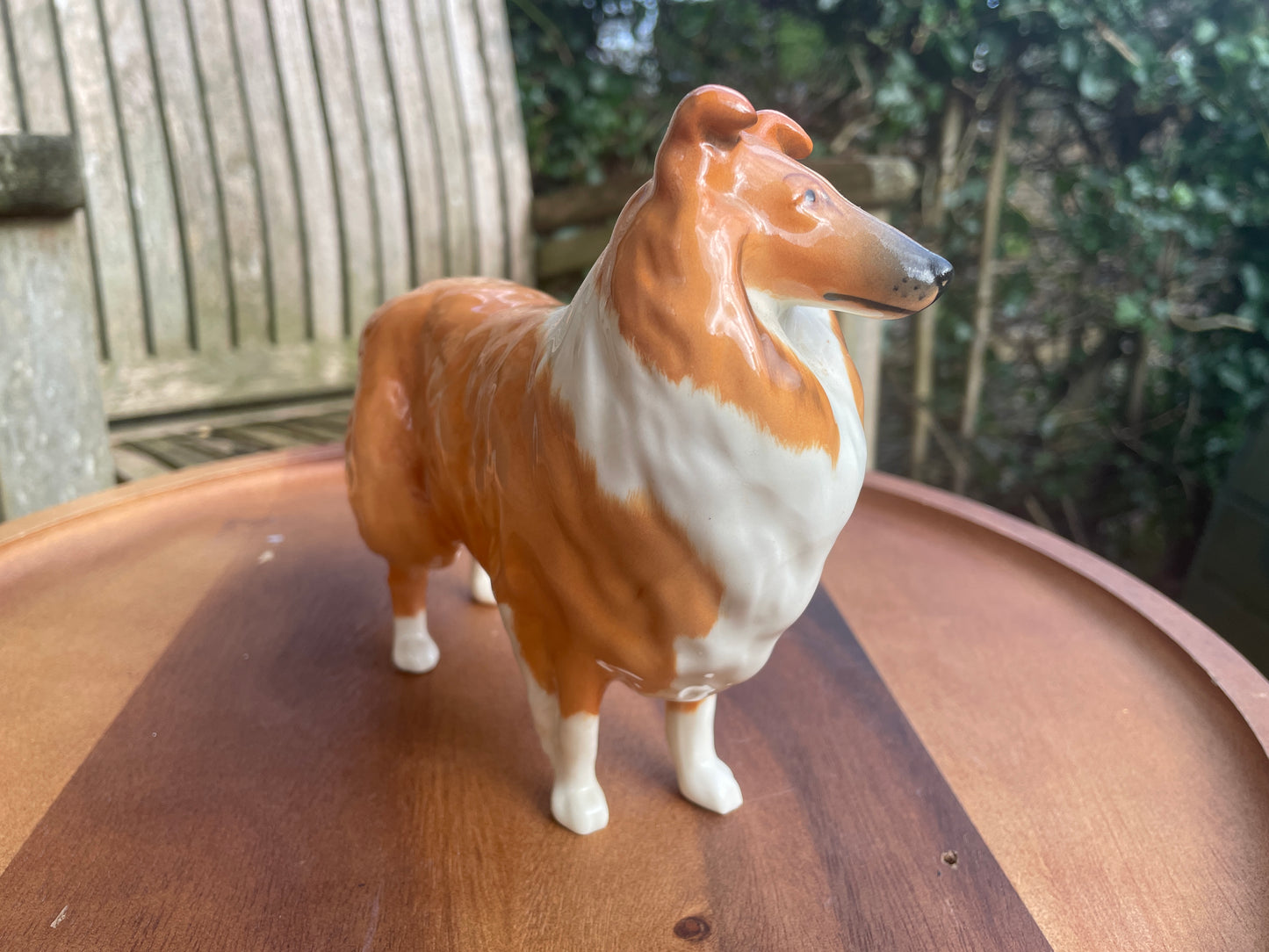 Vintage Rough Collie Beswick porcelain figurine - Champion Lochinvar of Lady Park