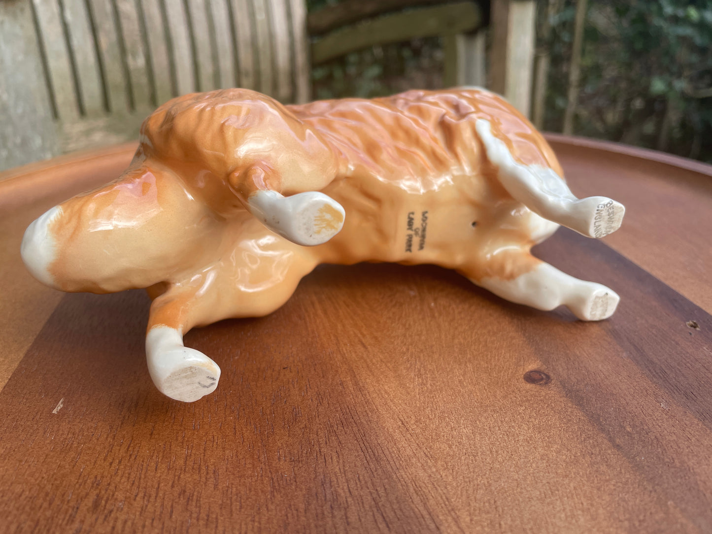 Vintage Rough Collie Beswick porcelain figurine - Champion Lochinvar of Lady Park