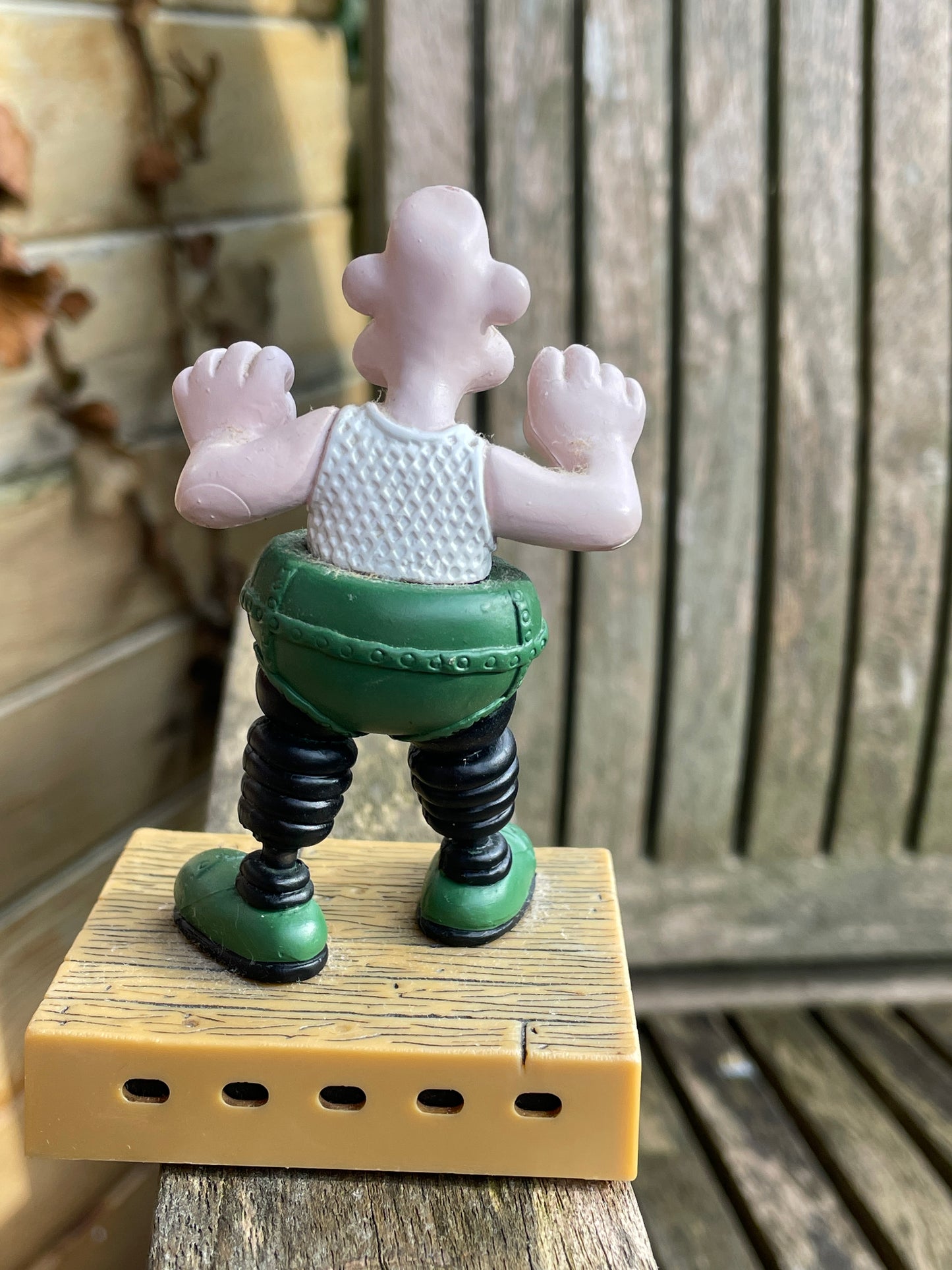 Wallace and Gromit The Wrong Trousers figure 10cm tall c1990's