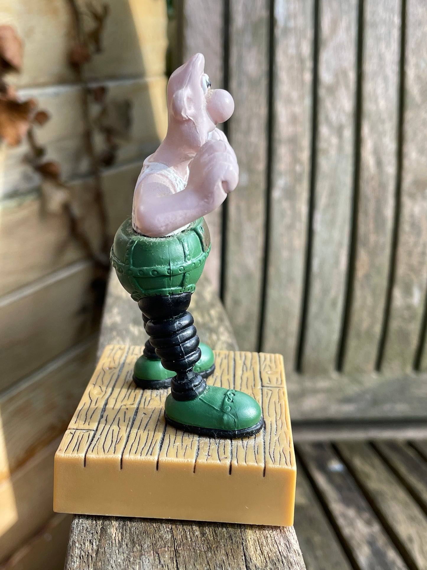 Wallace and Gromit The Wrong Trousers figure 10cm tall c1990's