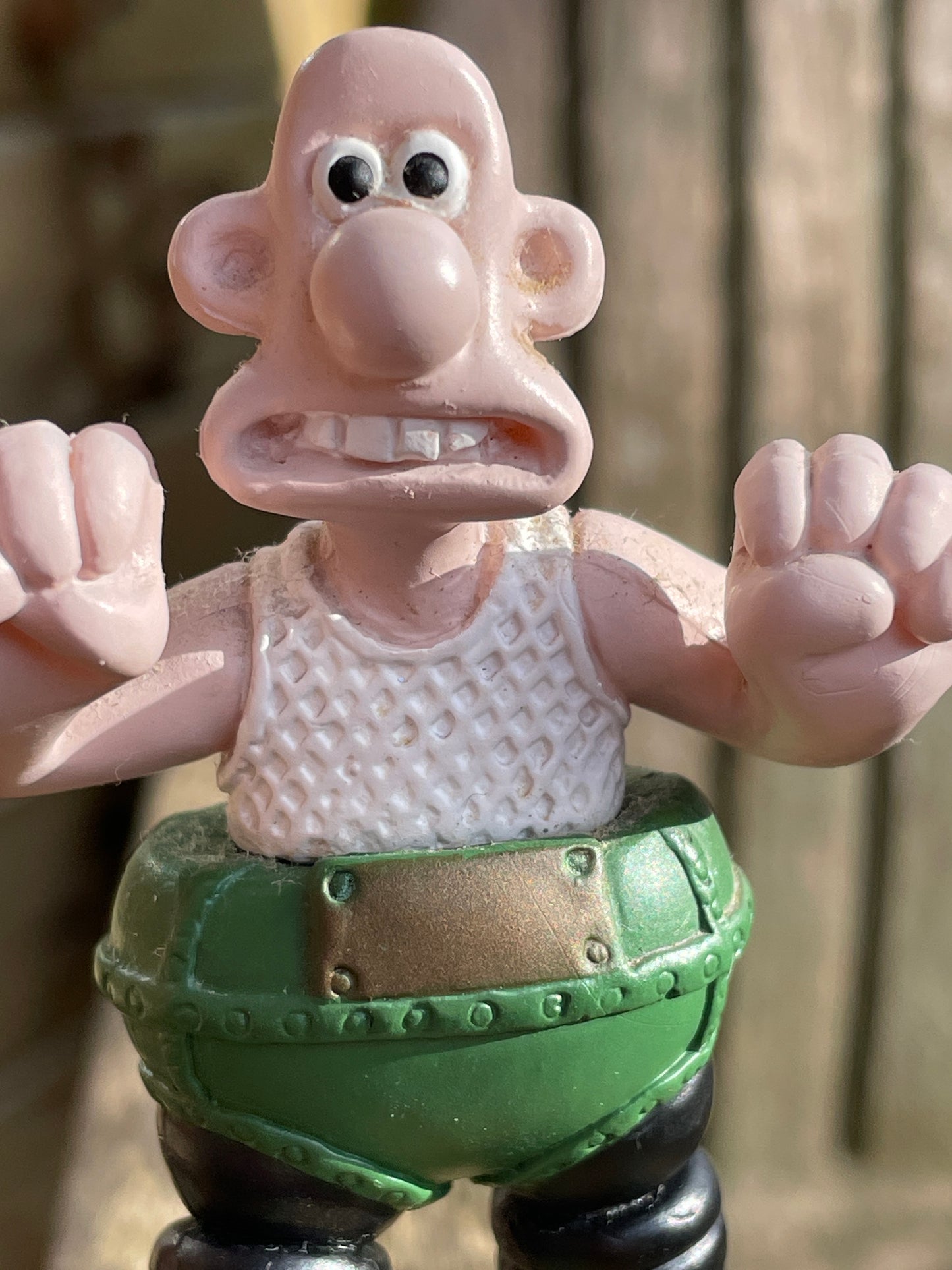 Wallace and Gromit The Wrong Trousers figure 10cm tall c1990's