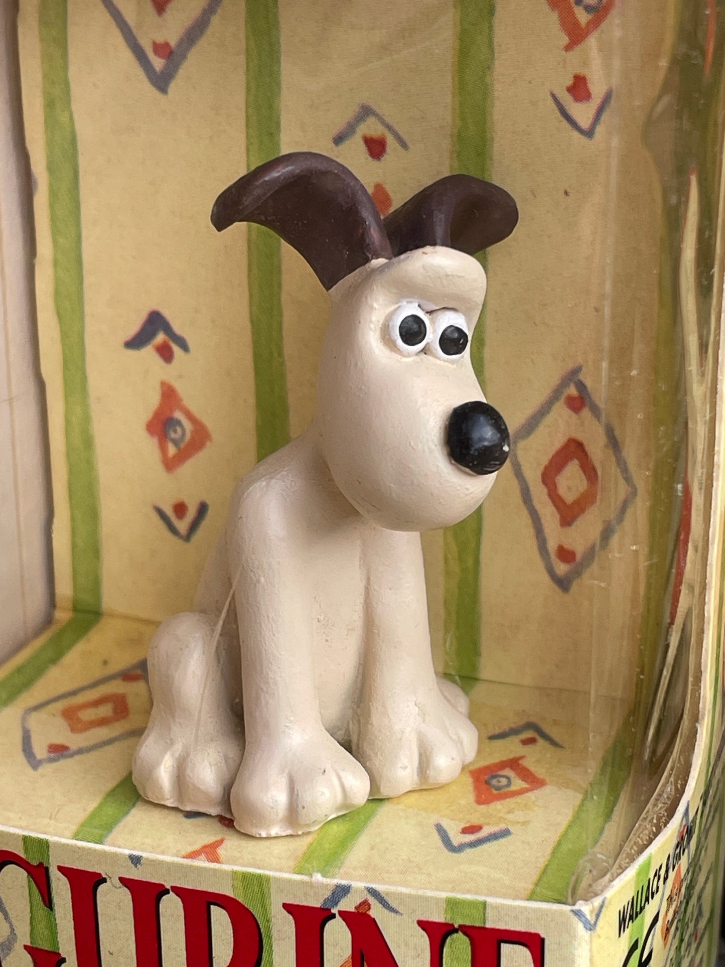 Feathers Mc Graw etc - Wallace and Gromit characters in original boxes in original Typhoo tea box