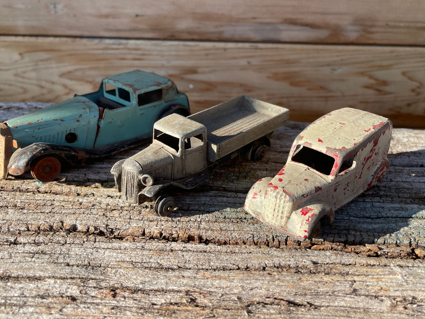 Tri-ang Minic and Dink Toy cars c1940's