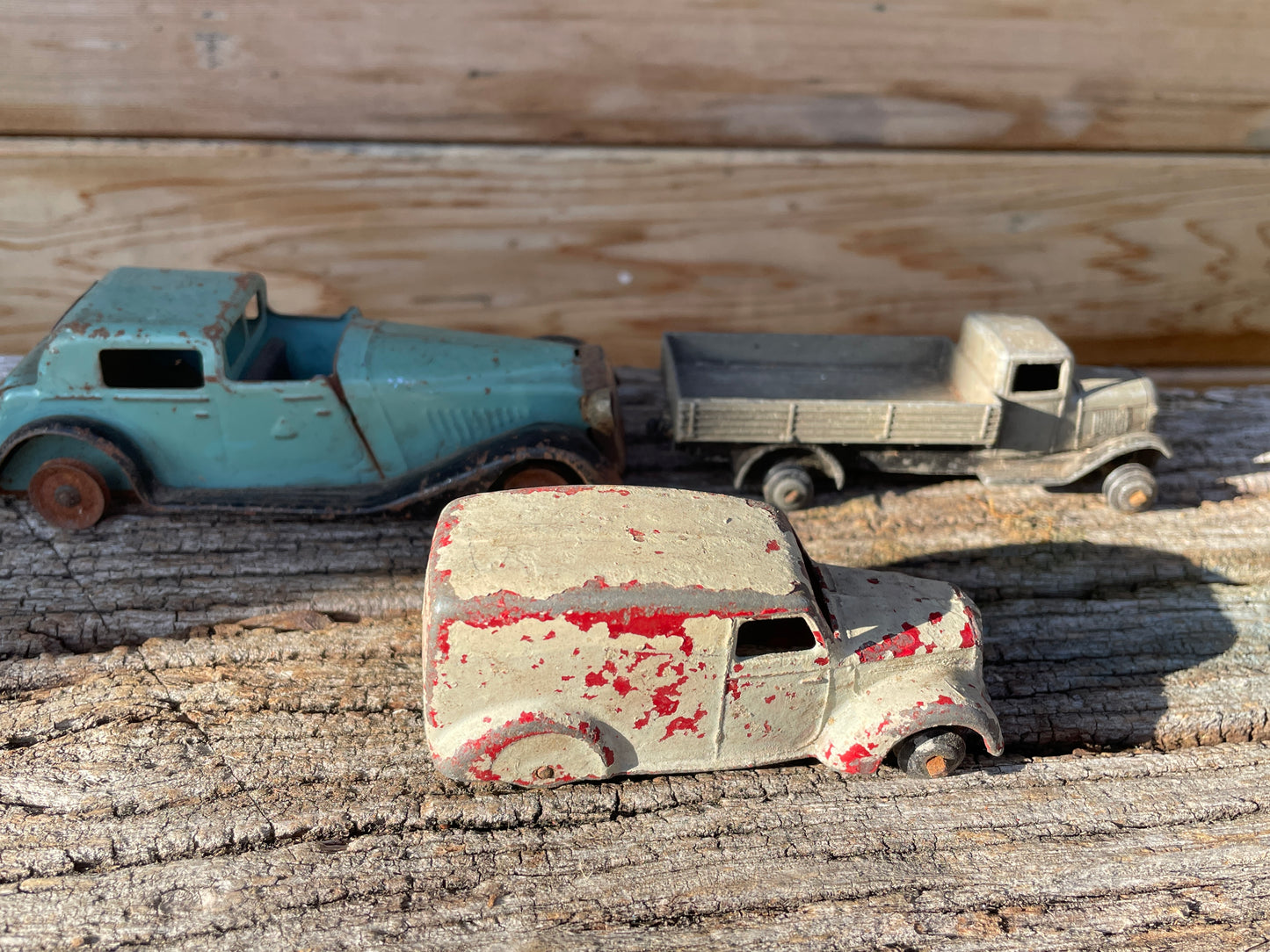 Tri-ang Minic and Dink Toy cars c1940's