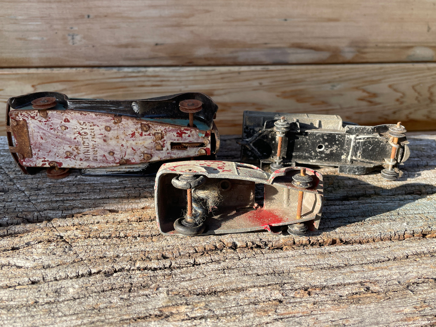 Tri-ang Minic and Dink Toy cars c1940's