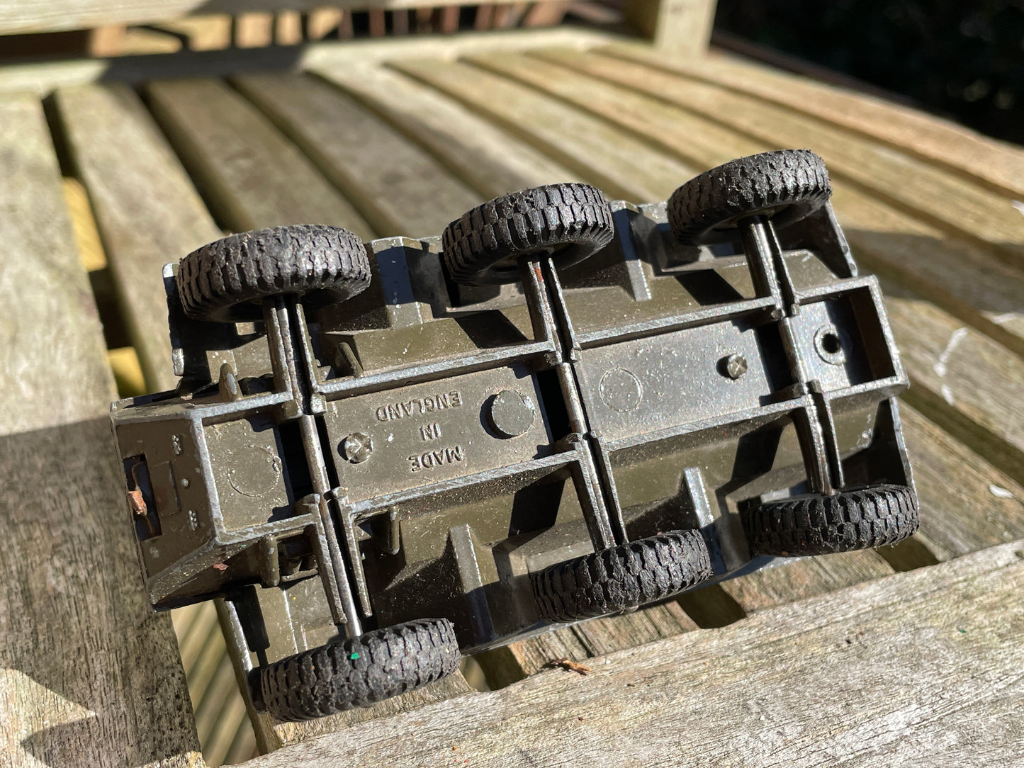 Saladin Armoured Patrol diecast tank vehicle by Crescent Toys No. 1263 - 1960's