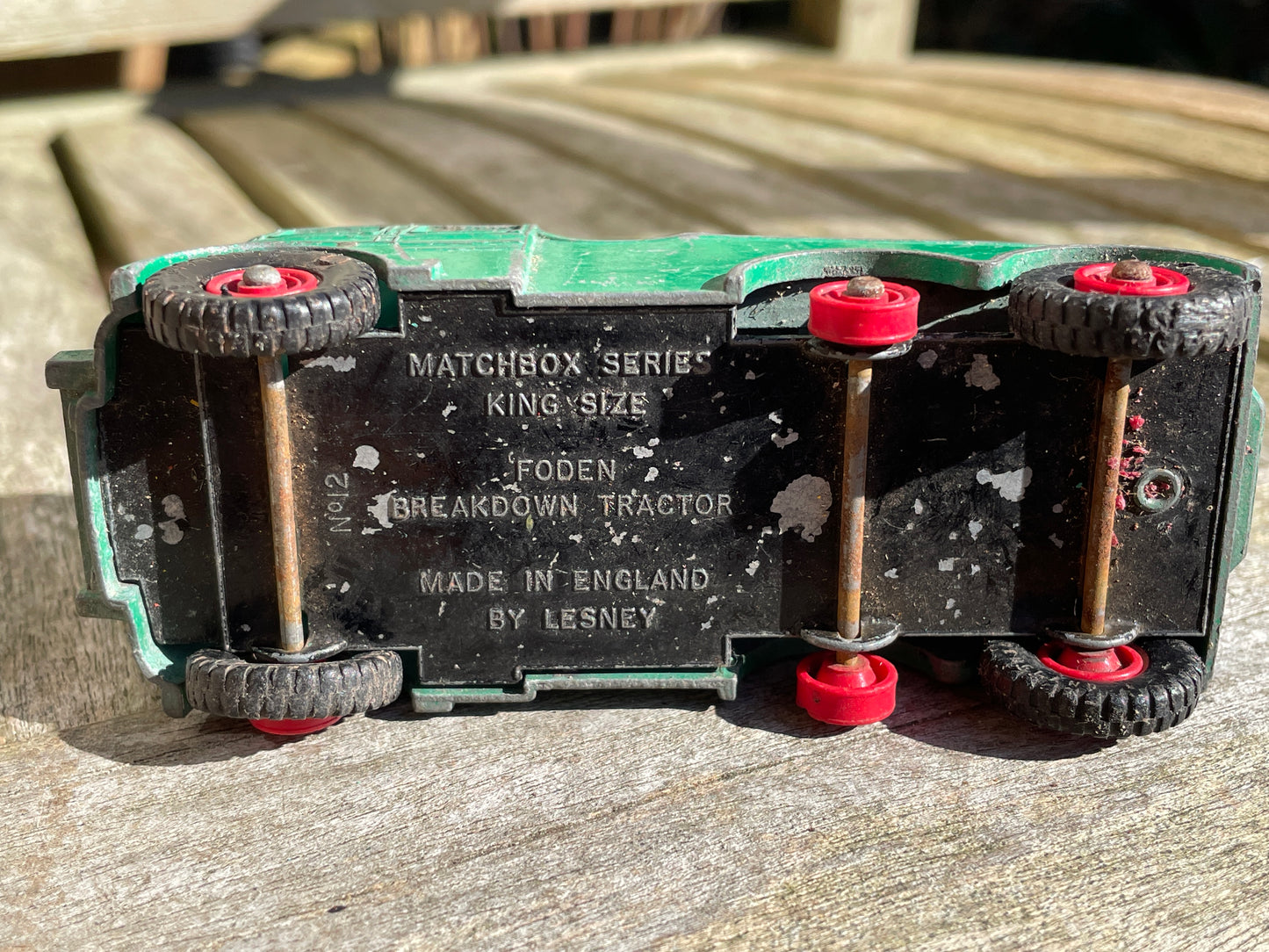 Matchbox Series King Size Foden No.12 Breakdown Tractor by Lesney England