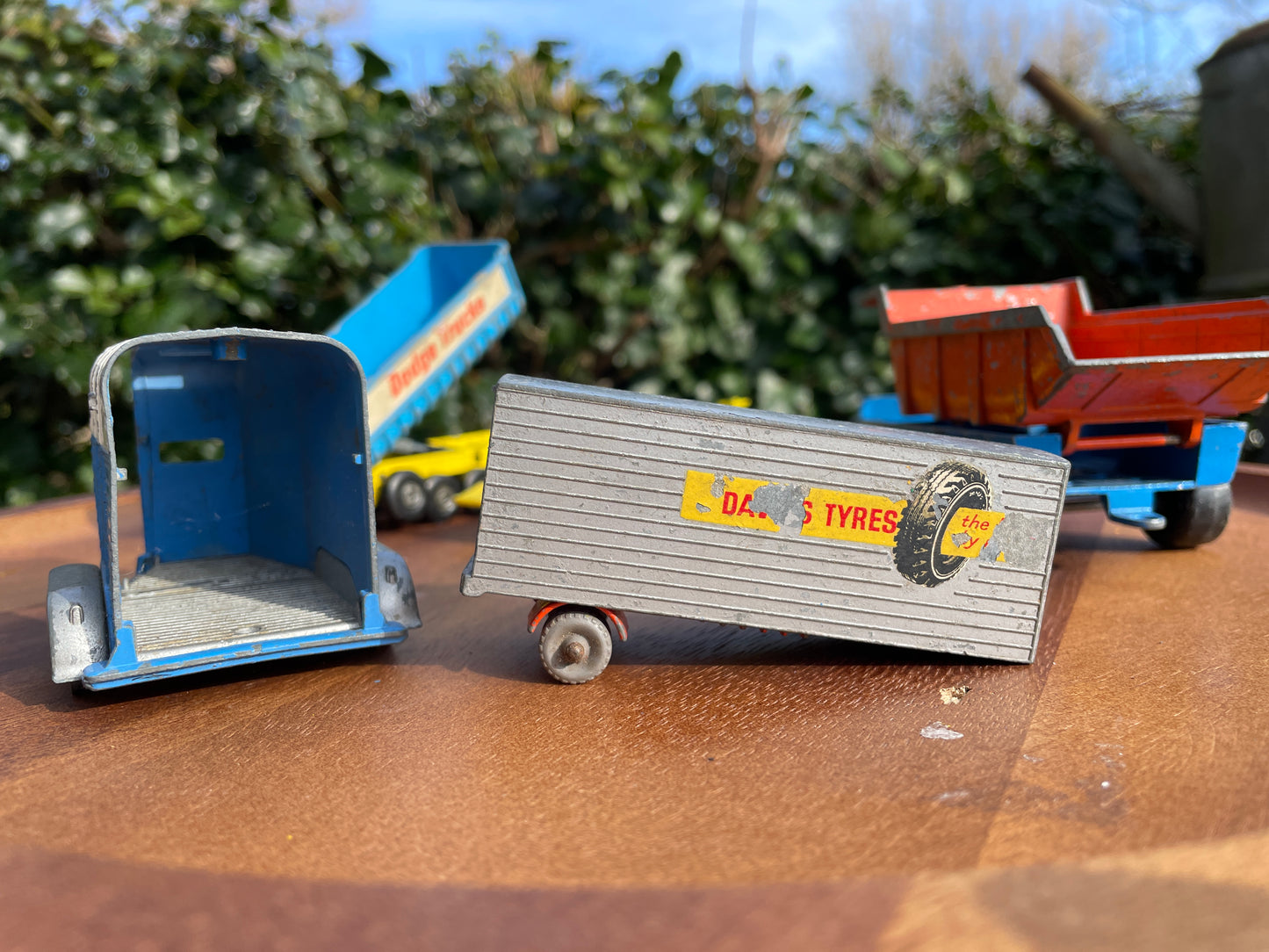 Lone Star, Corgi Lesney, Matchbox diecast commercial toy vehicles and trailers