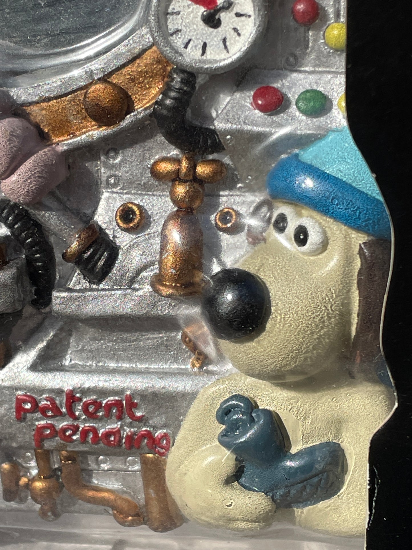 Original Wallace and Gromit shaving mirror in sealed original box approx 19cm tall