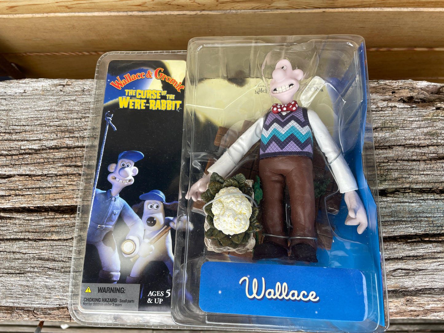 Wallace and Gromit The Curse of the Were-Rabbit figure in original packaging 2005