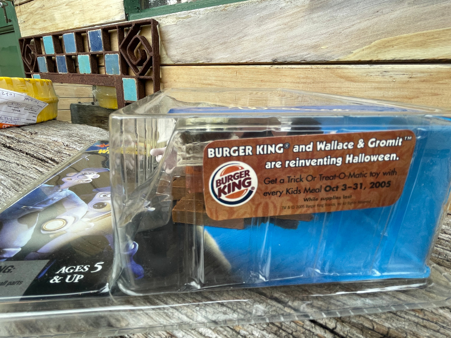 Wallace and Gromit The Curse of the Were-Rabbit figure in original packaging 2005