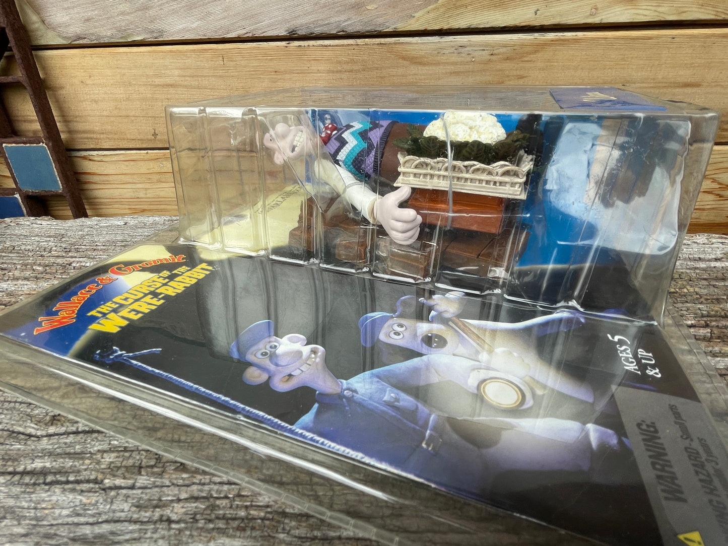 Wallace and Gromit The Curse of the Were-Rabbit figure in original packaging 2005