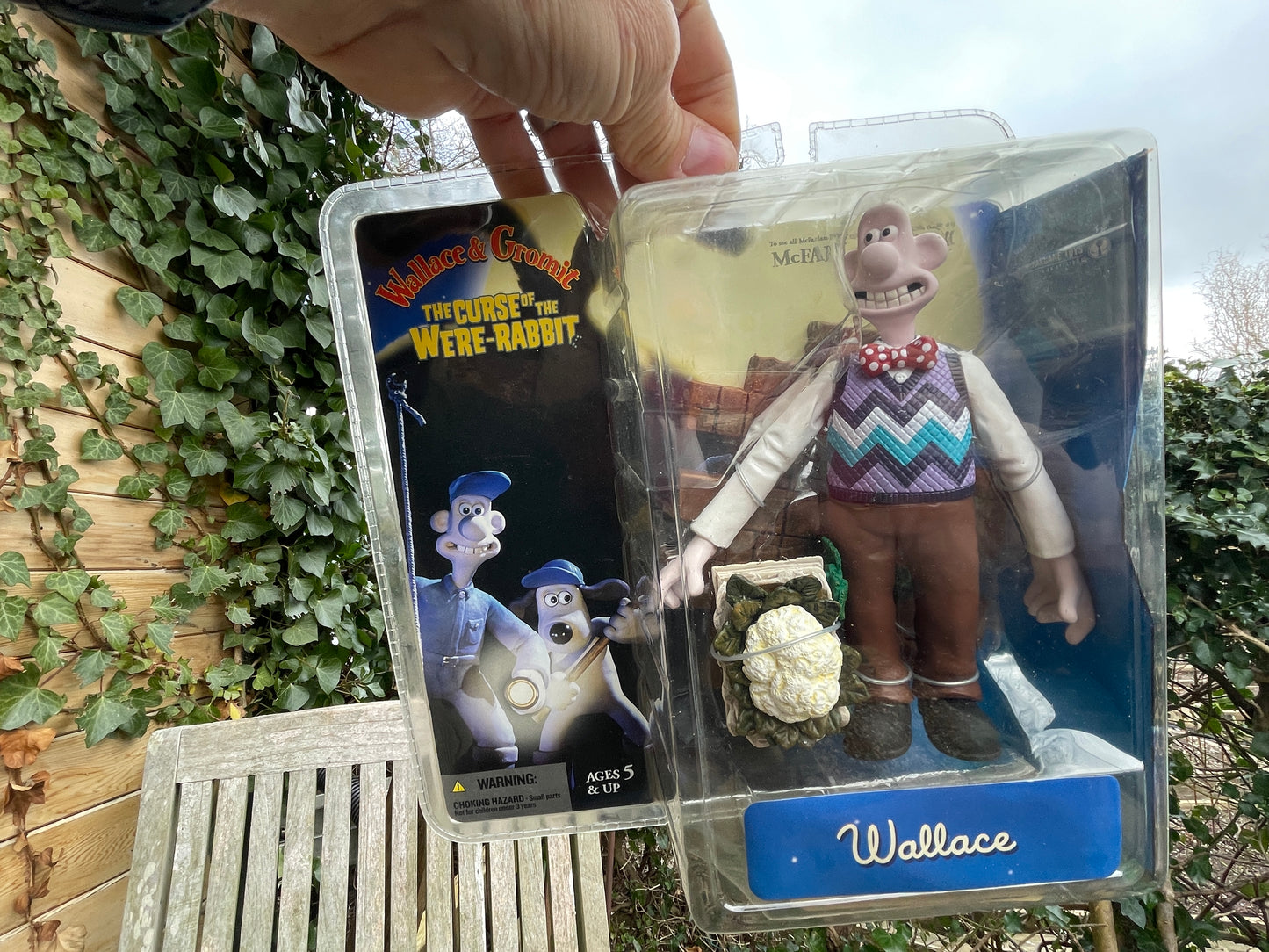 Wallace and Gromit The Curse of the Were-Rabbit figure in original packaging 2005