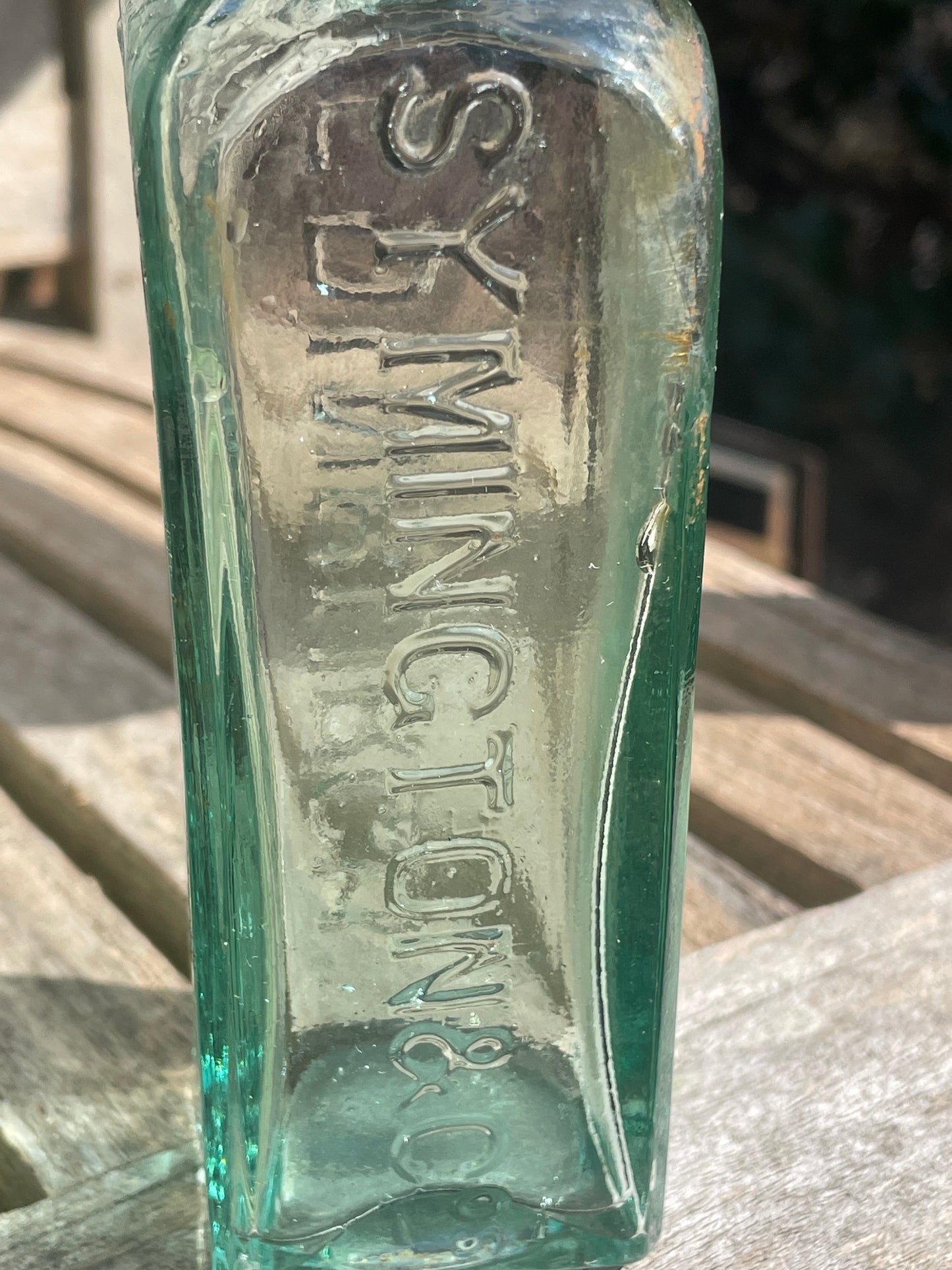 Three ESS Camp Coffee and chicory bottles two Glasgow and one Edinburgh