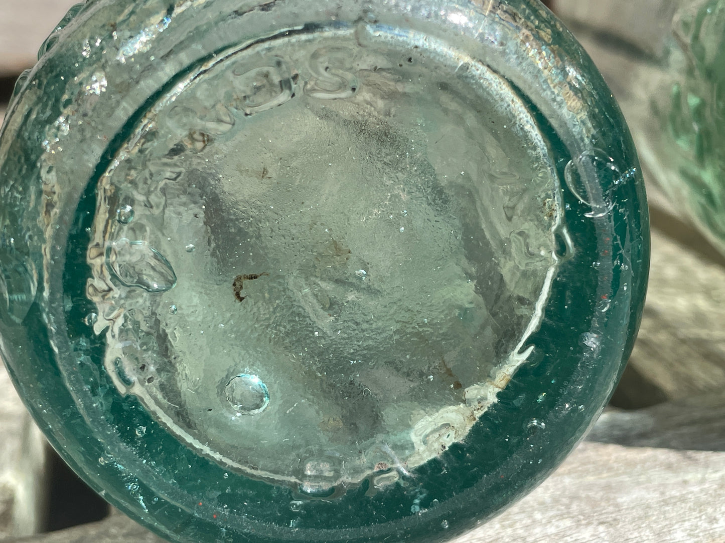 Two Highgate Brewery clear glass bottles incl. 1919 First World War Peace Celebration bottle