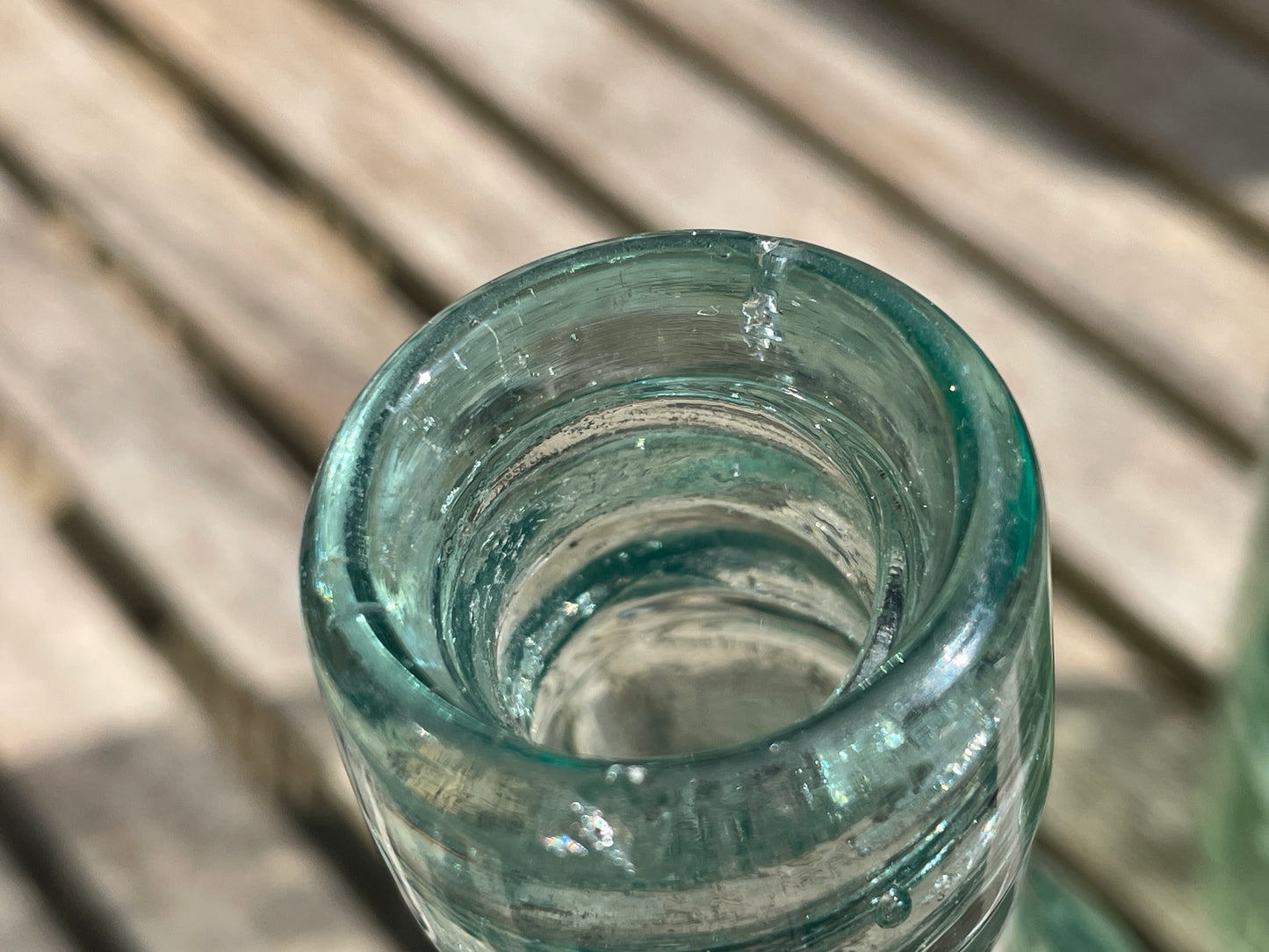 Two Highgate Brewery clear glass bottles incl. 1919 First World War Peace Celebration bottle