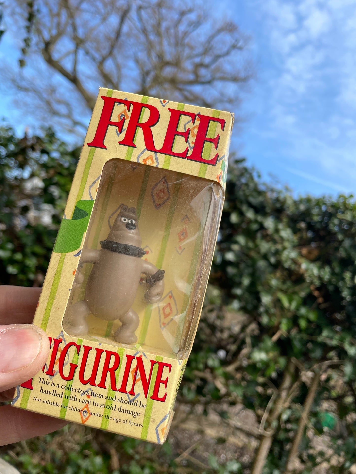 Wallace and Gromit Figures – Typhoo Tea 1990s Promo Set – Wendolene, Preston, Shaun the Sheep – Original Boxes