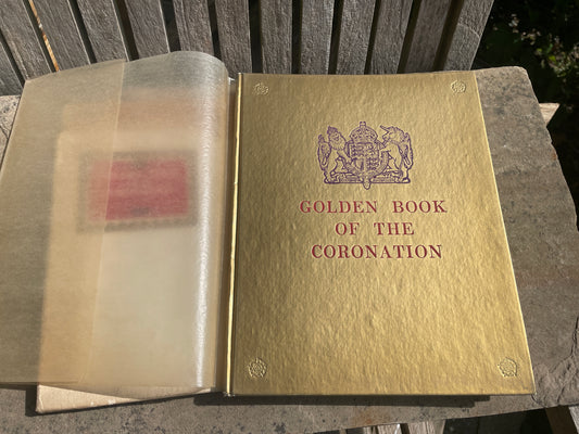The Golden Book – 1953 Coronation Edition – Daily Mail Period Book – Queen Elizabeth II Royal Souvenir
