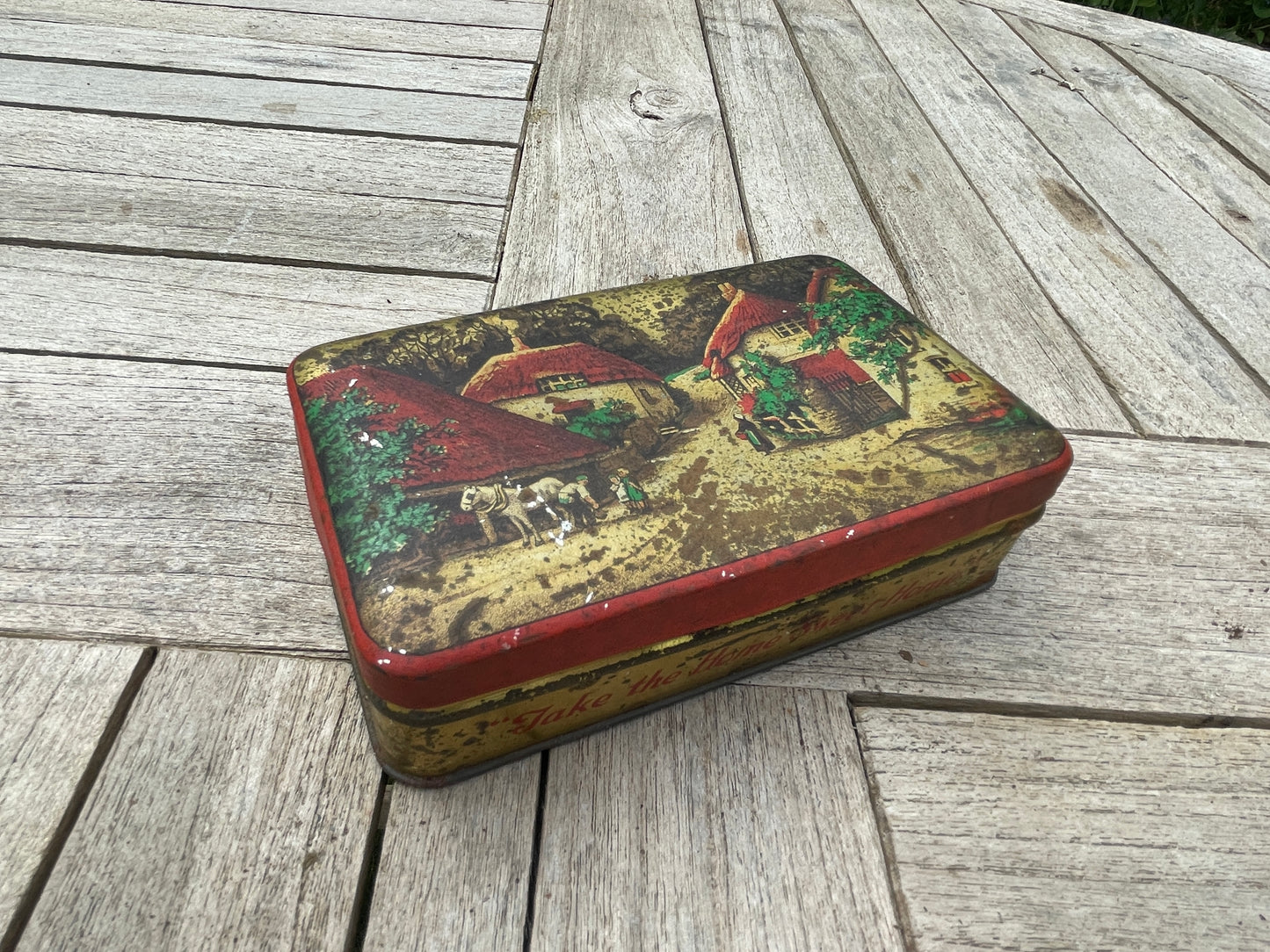 Vintage Spears Games Domino Set – Ships Design on Rear – Classic Wooden Dominoes – Retro Game Set