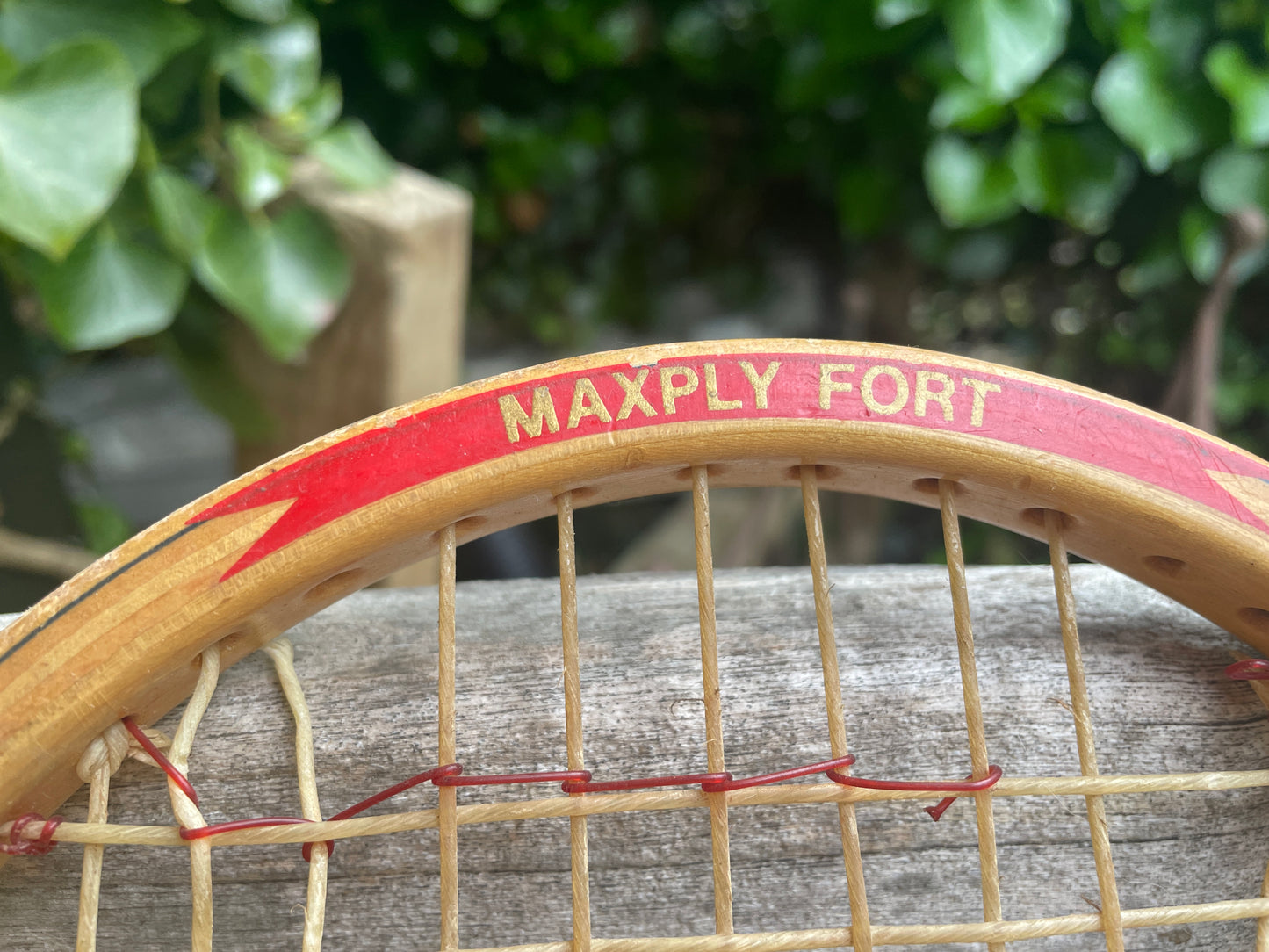 Vintage Dunlop Maxply Fort Tennis Racket 14oz Mid-1970s With Original Head Clamp