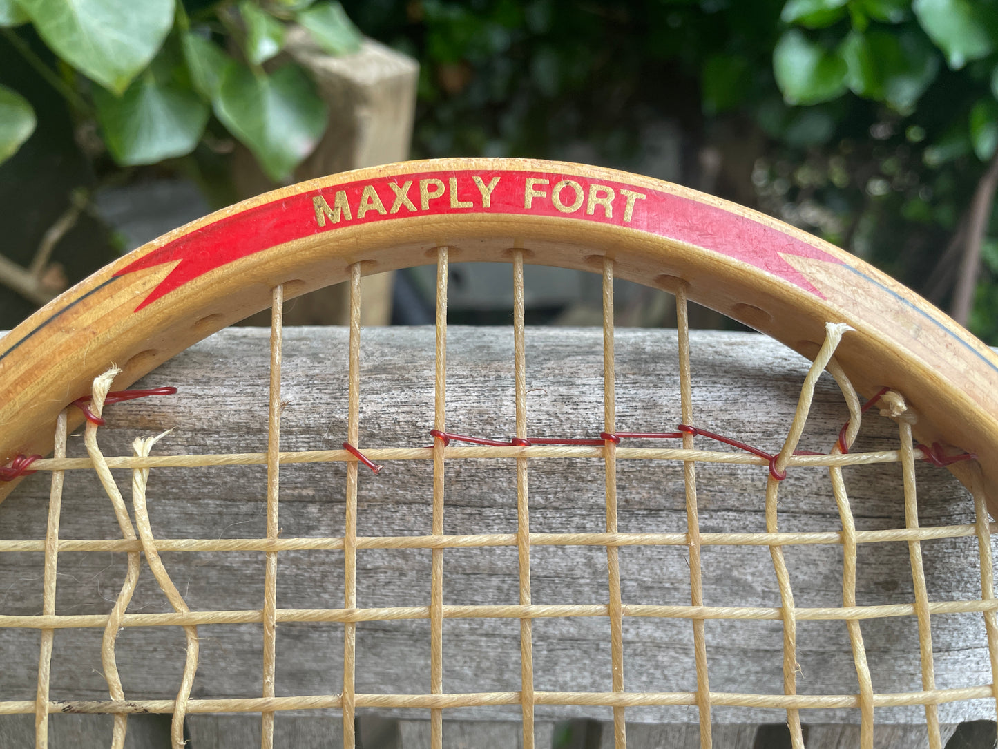 Vintage Dunlop Maxply Fort Tennis Racket 14oz Mid-1970s With Original Head Clamp