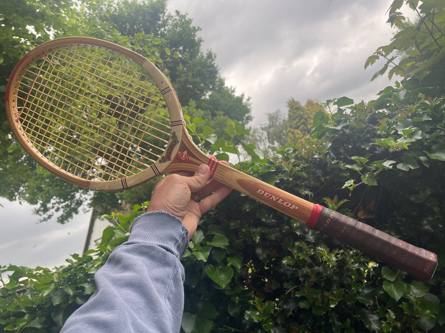 Vintage Dunlop Maxply Fort Tennis Racket 14oz Mid-1970s With Original Head Clamp