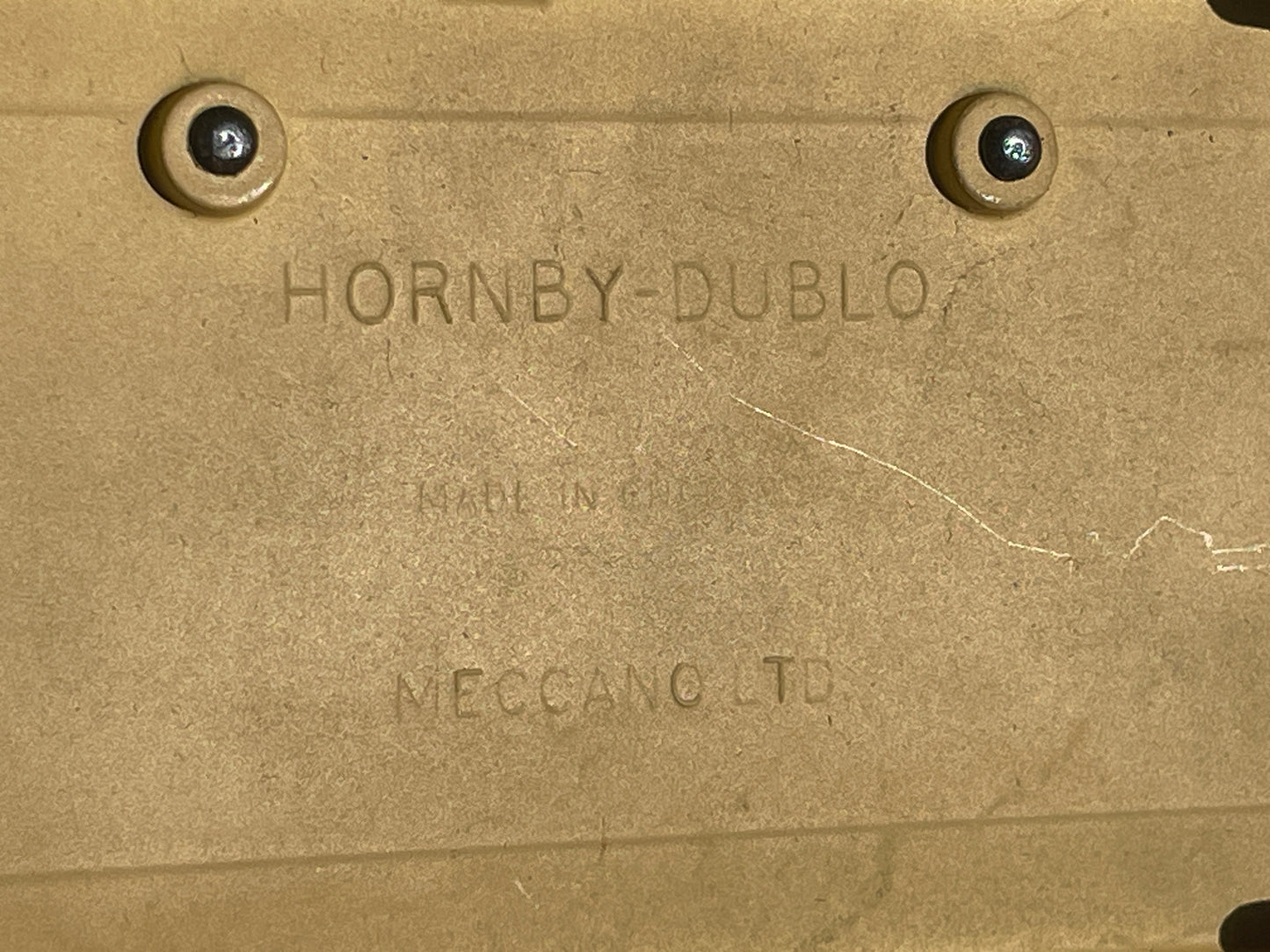 Vintage Hornby Dublo D1 Through Station with Box – Meccano Model Railway Accessory 1950s